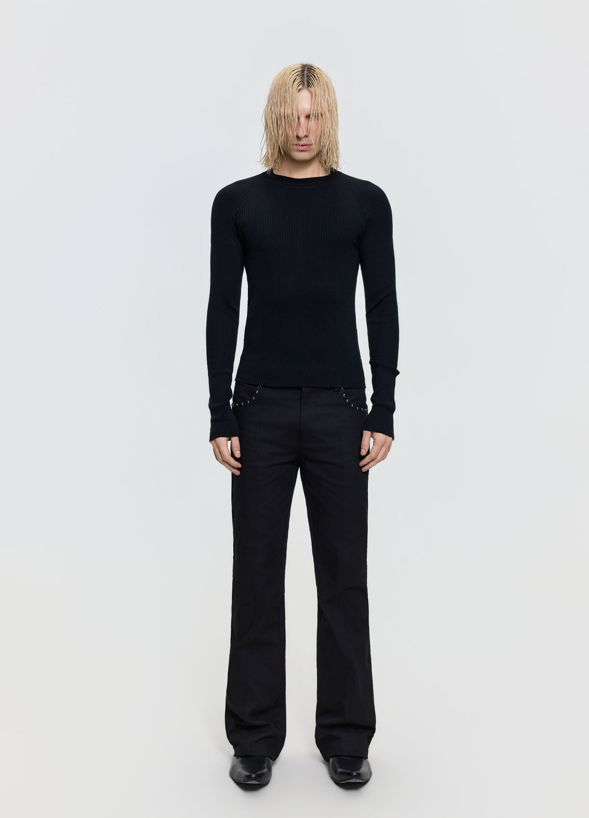 26FW RIBBED LONG SLEEVE TEE