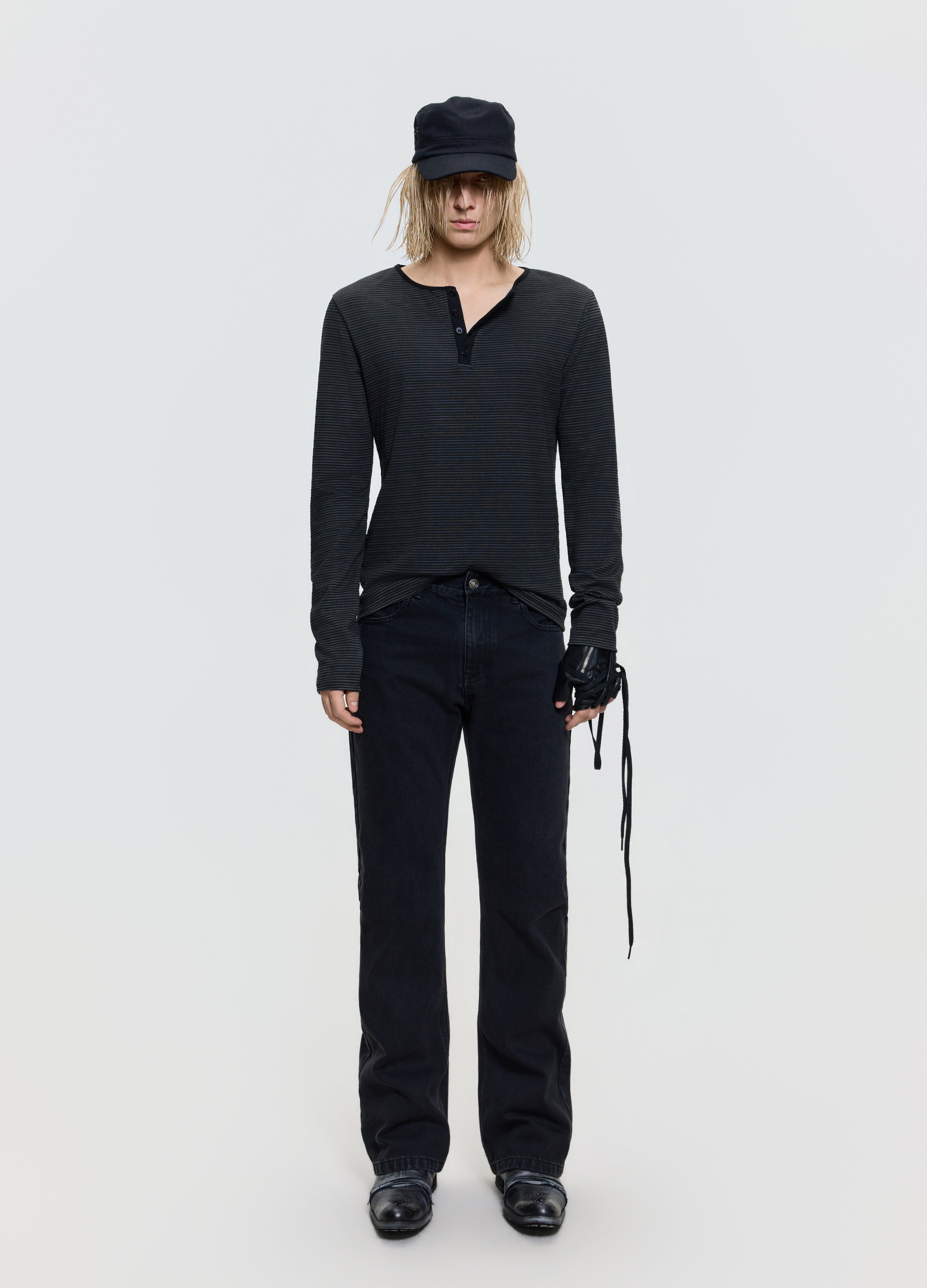26FW DIRTY WASH KNIT TEE