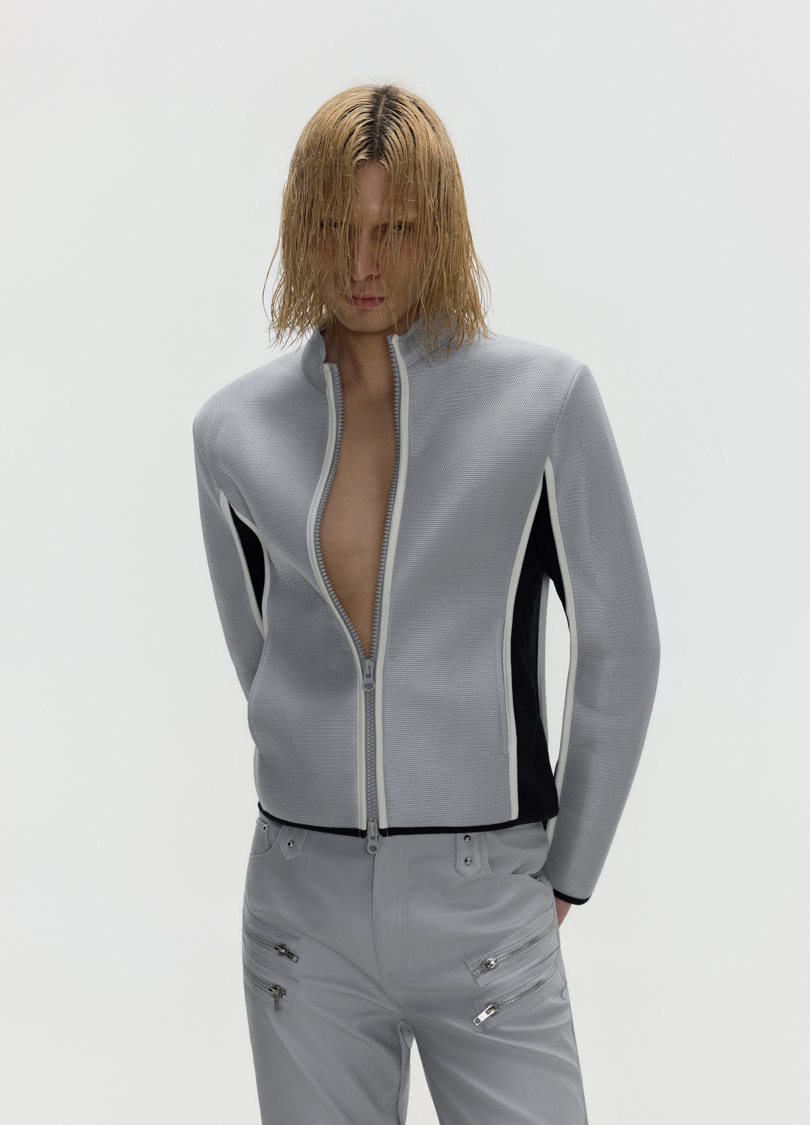 26FW HONEYCOMB MESH JACKET