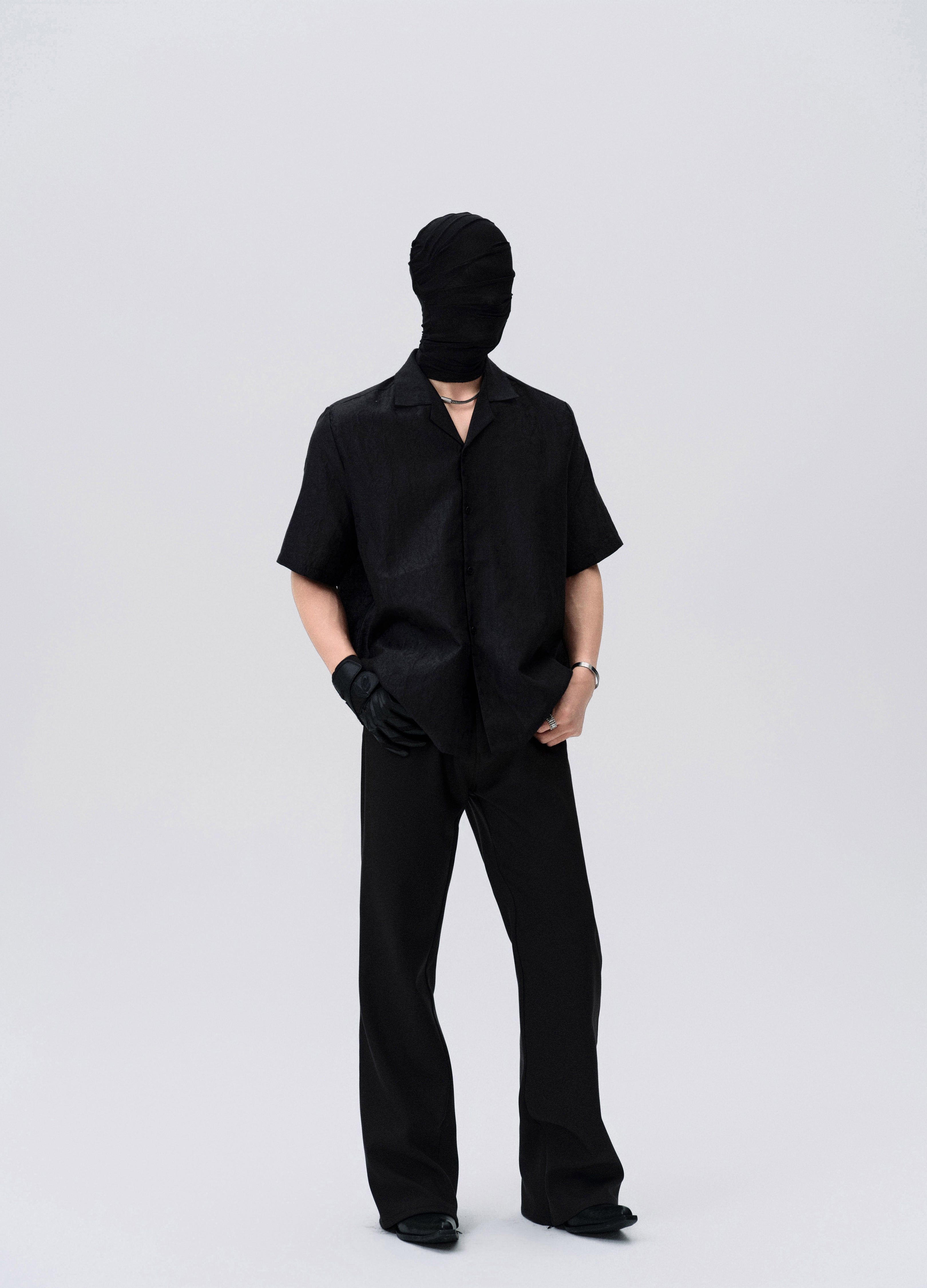 CAMICIA OMBRA CON TEXTURE SERPENTE 25SS