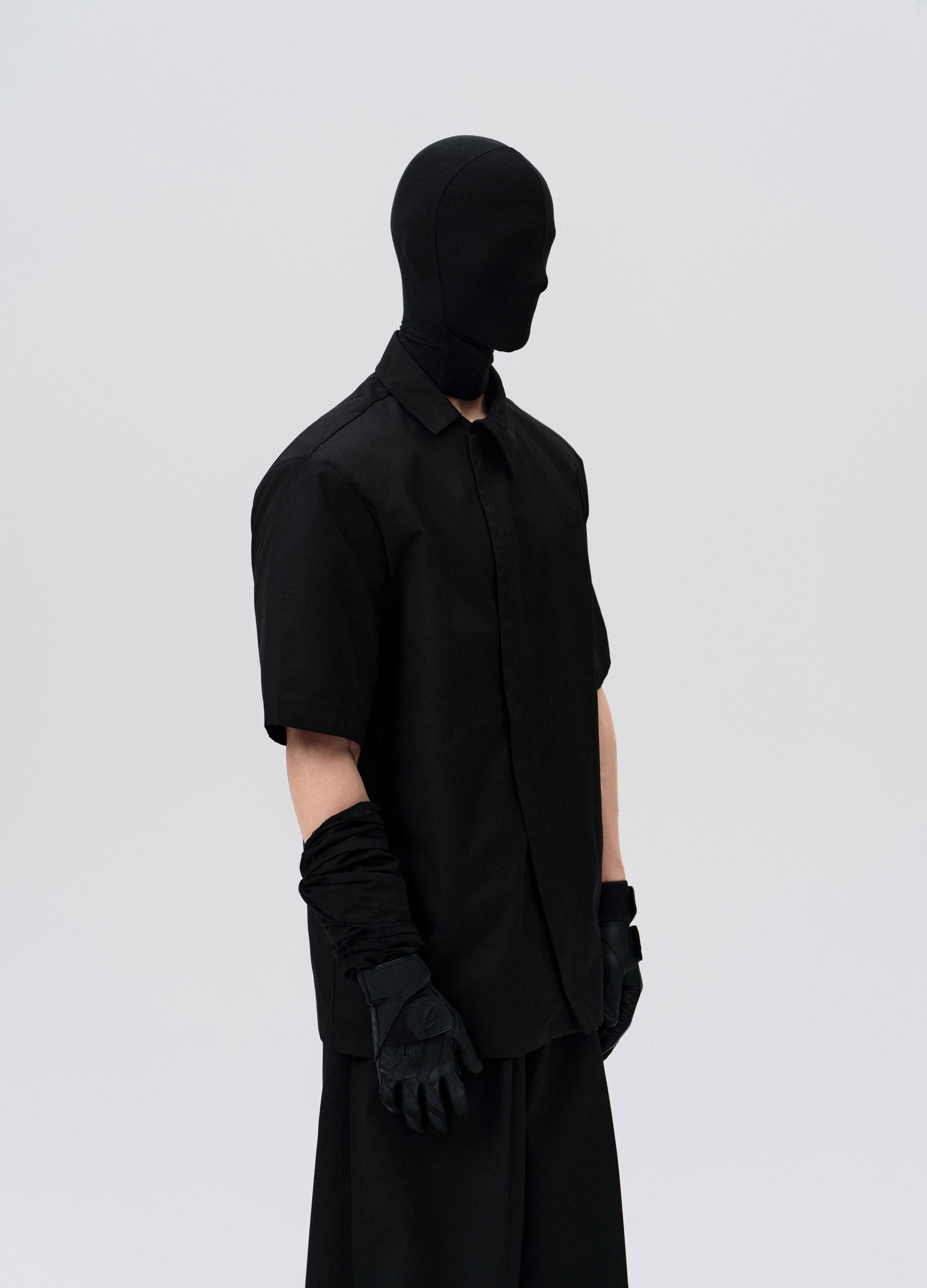 CAMICIA CORE SHIELD ASYMMETRY 25SS