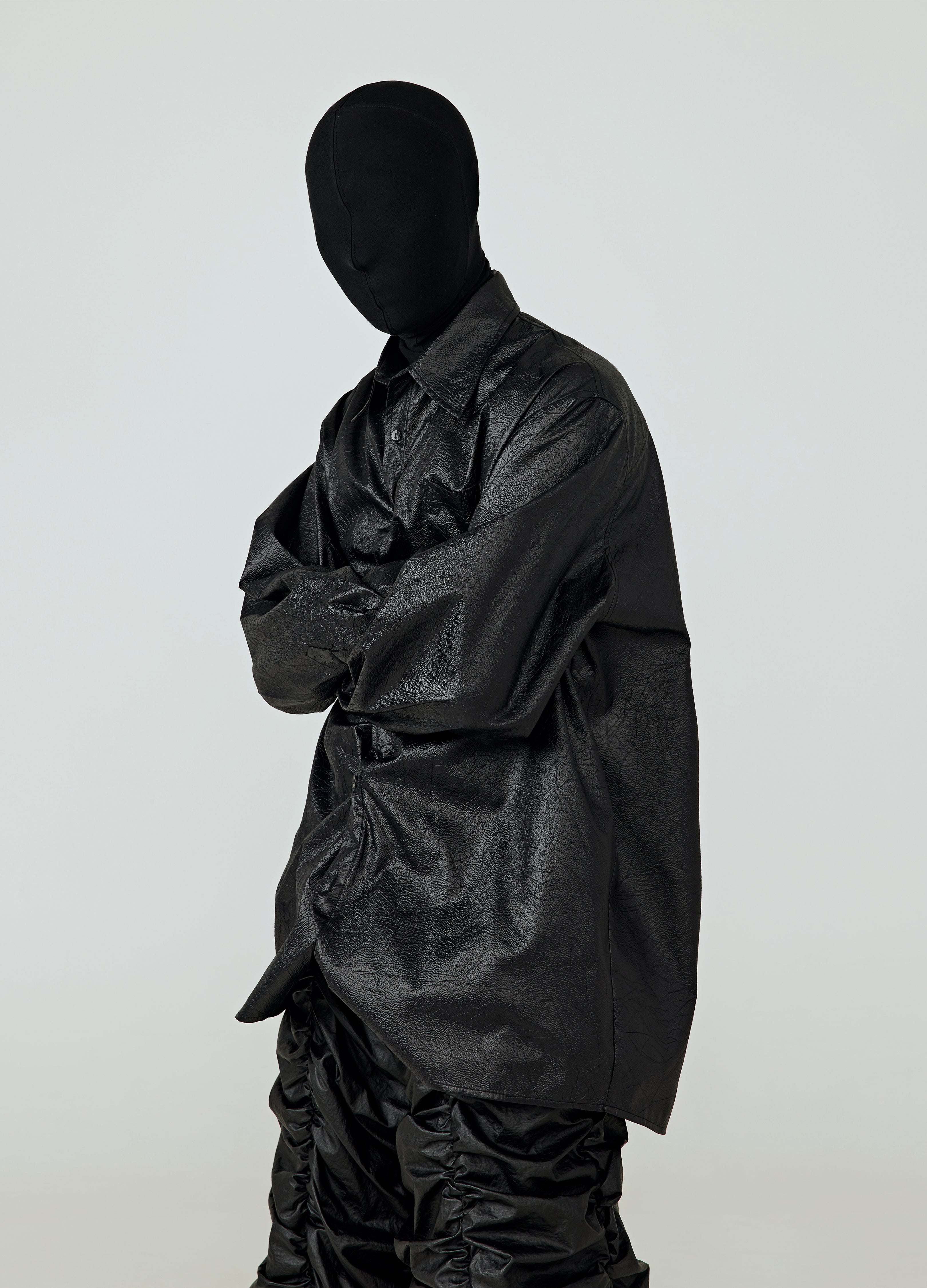 CAMICIA PIEGATA SCURA 25SS