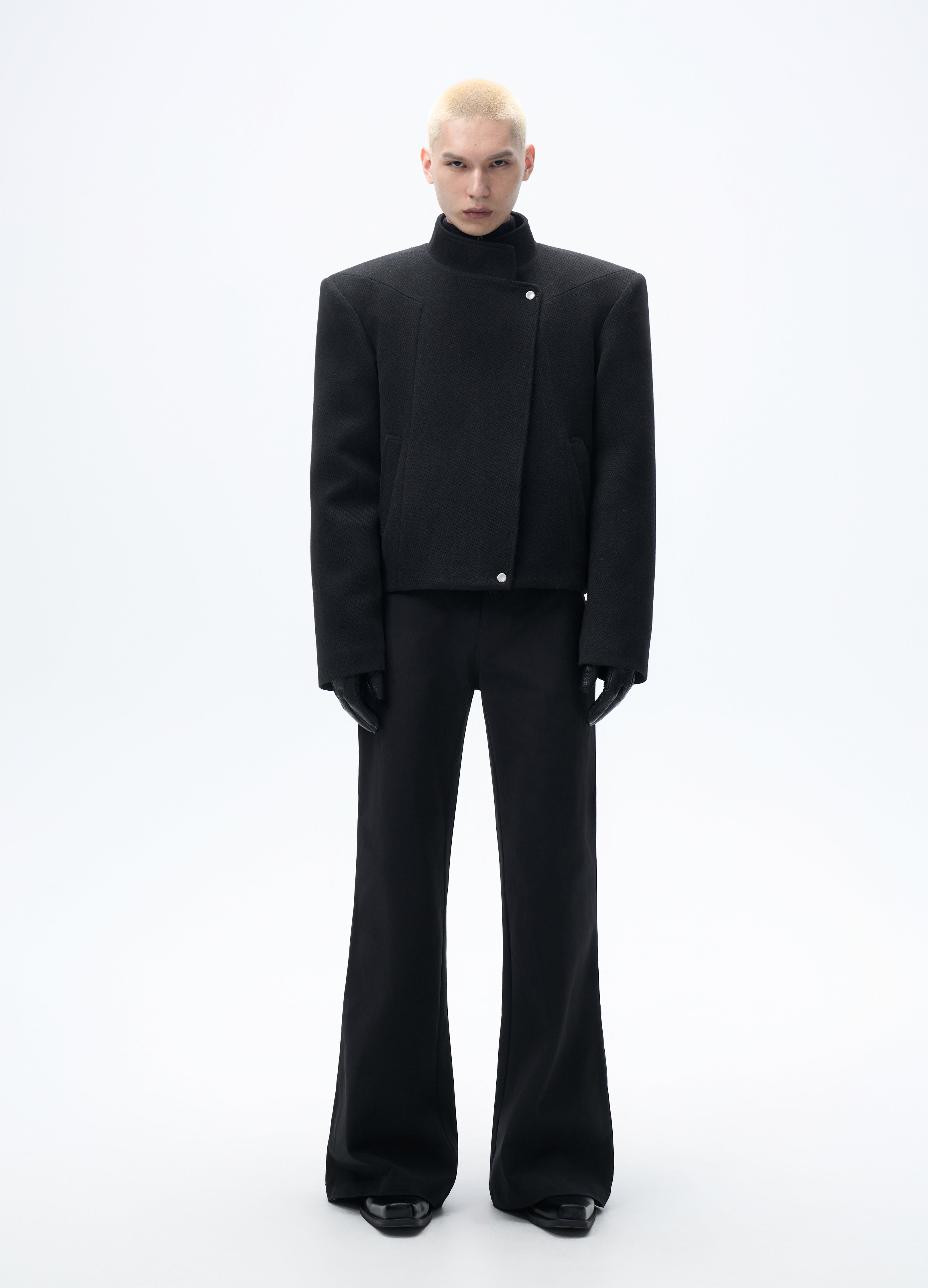 25FW PADDED WOOL SHORT JACKET