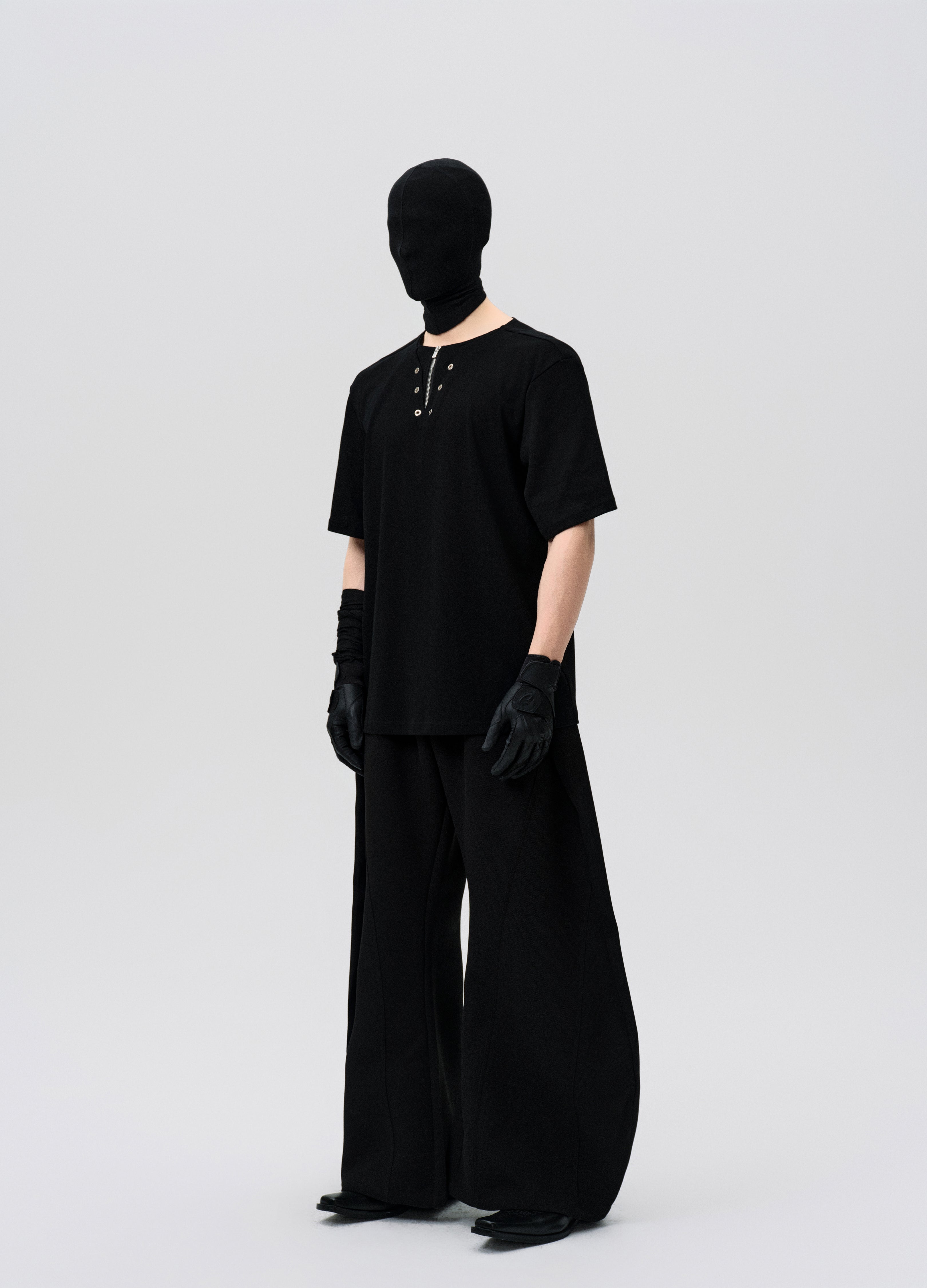 T-SHIRT VUOTA DOPPIO COLLARE 25SS