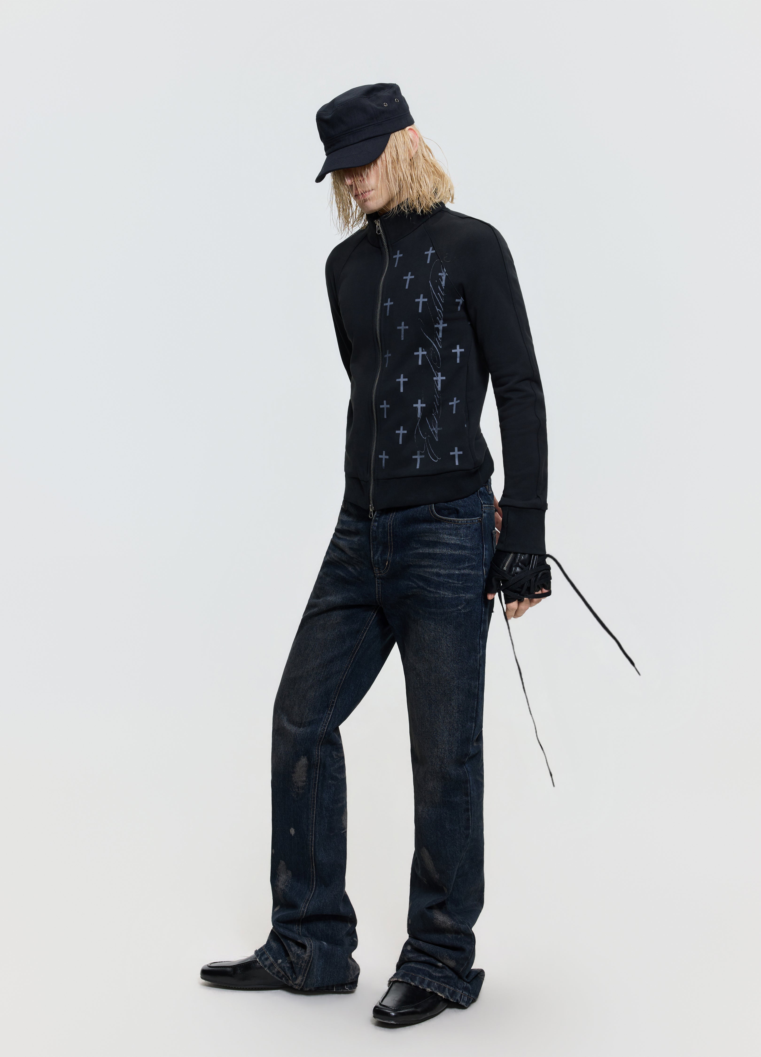 26FW INK WASH STACKED DENIM