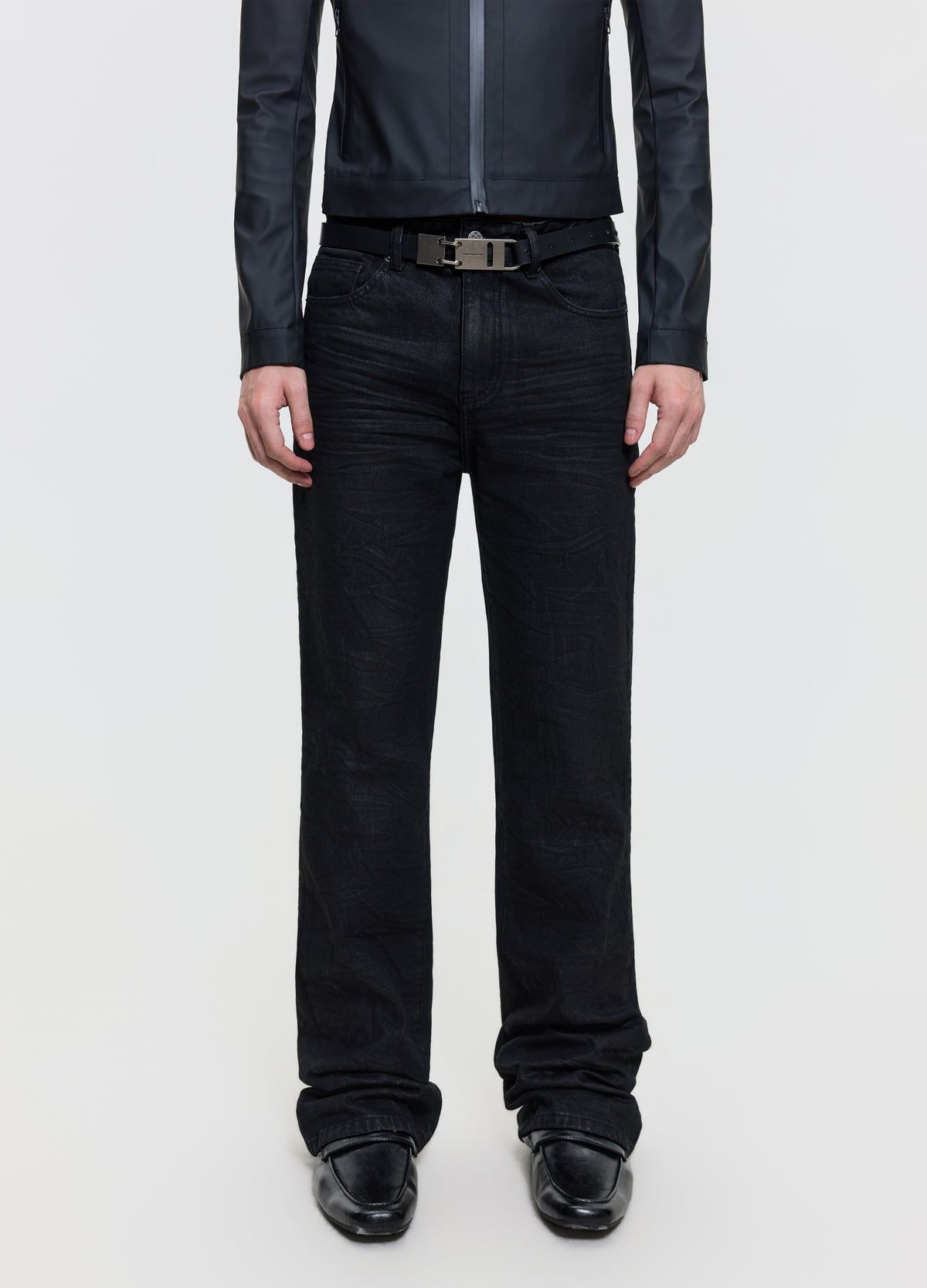 26FW 3D WHISKER WAXED DENIM