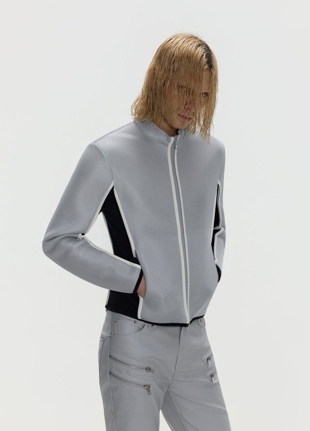 26FW HONEYCOMB MESH JACKET