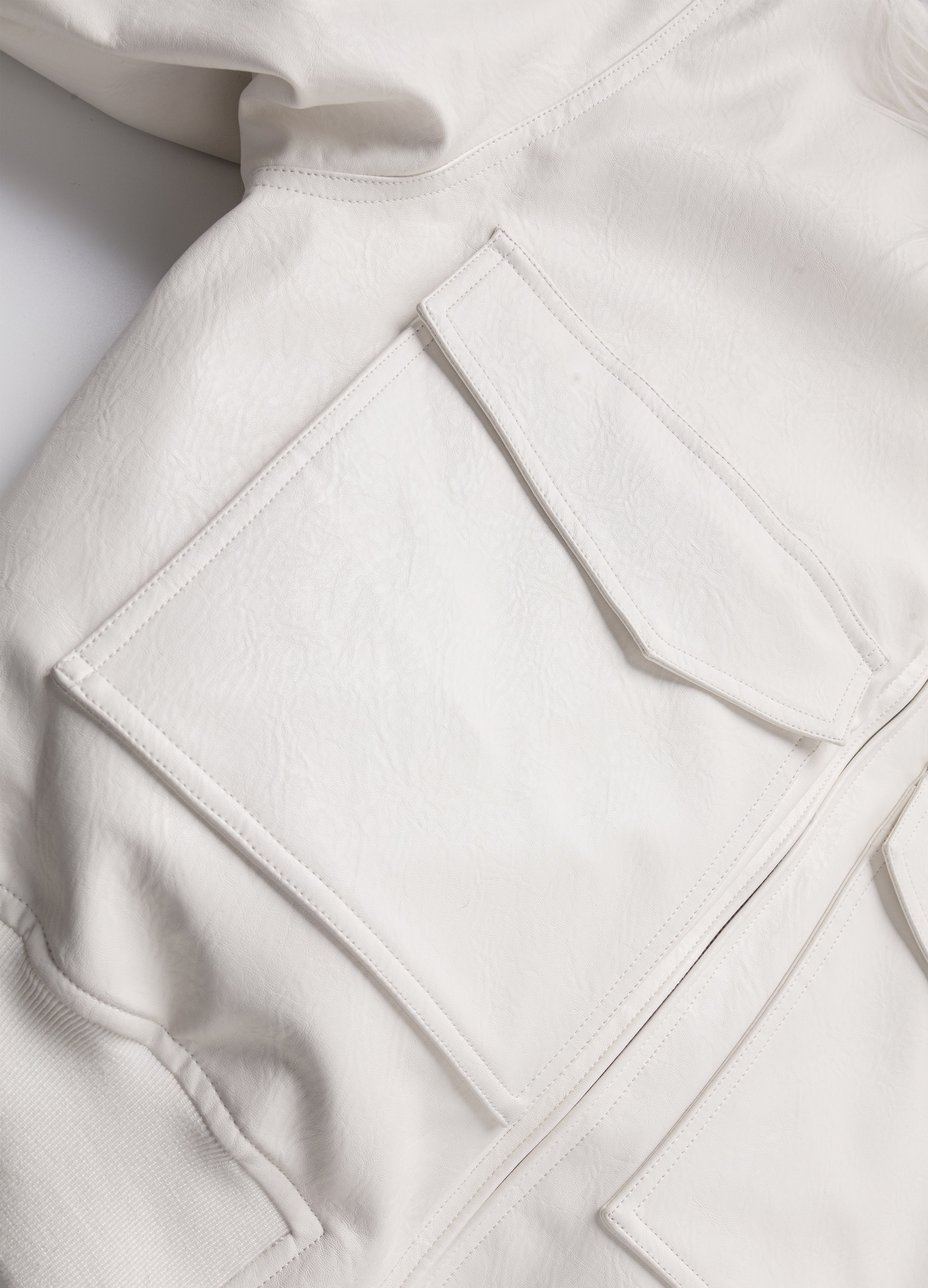 25FW WHITE FUR PARKA DOWN