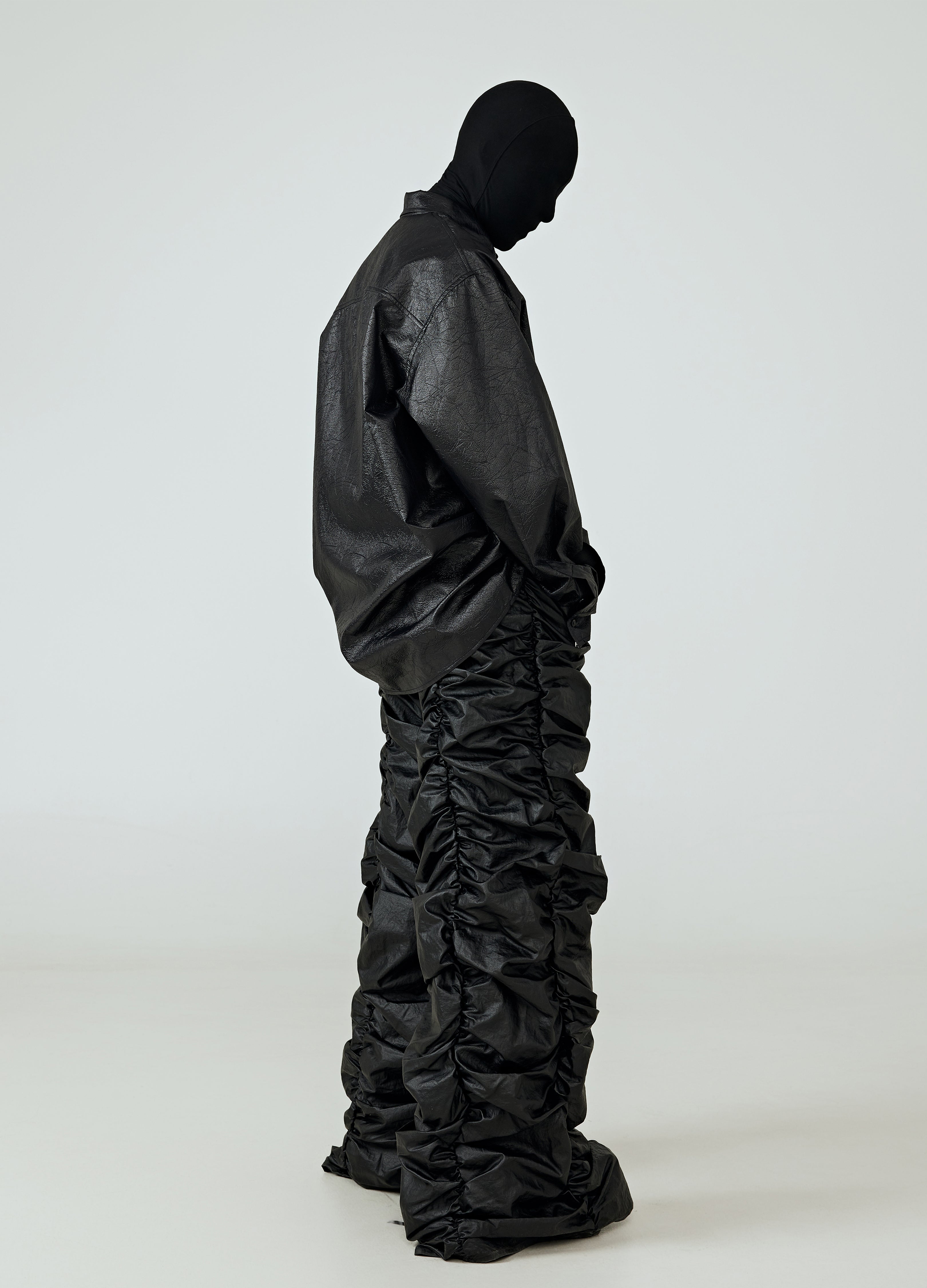 CAMICIA PIEGATA SCURA 25SS