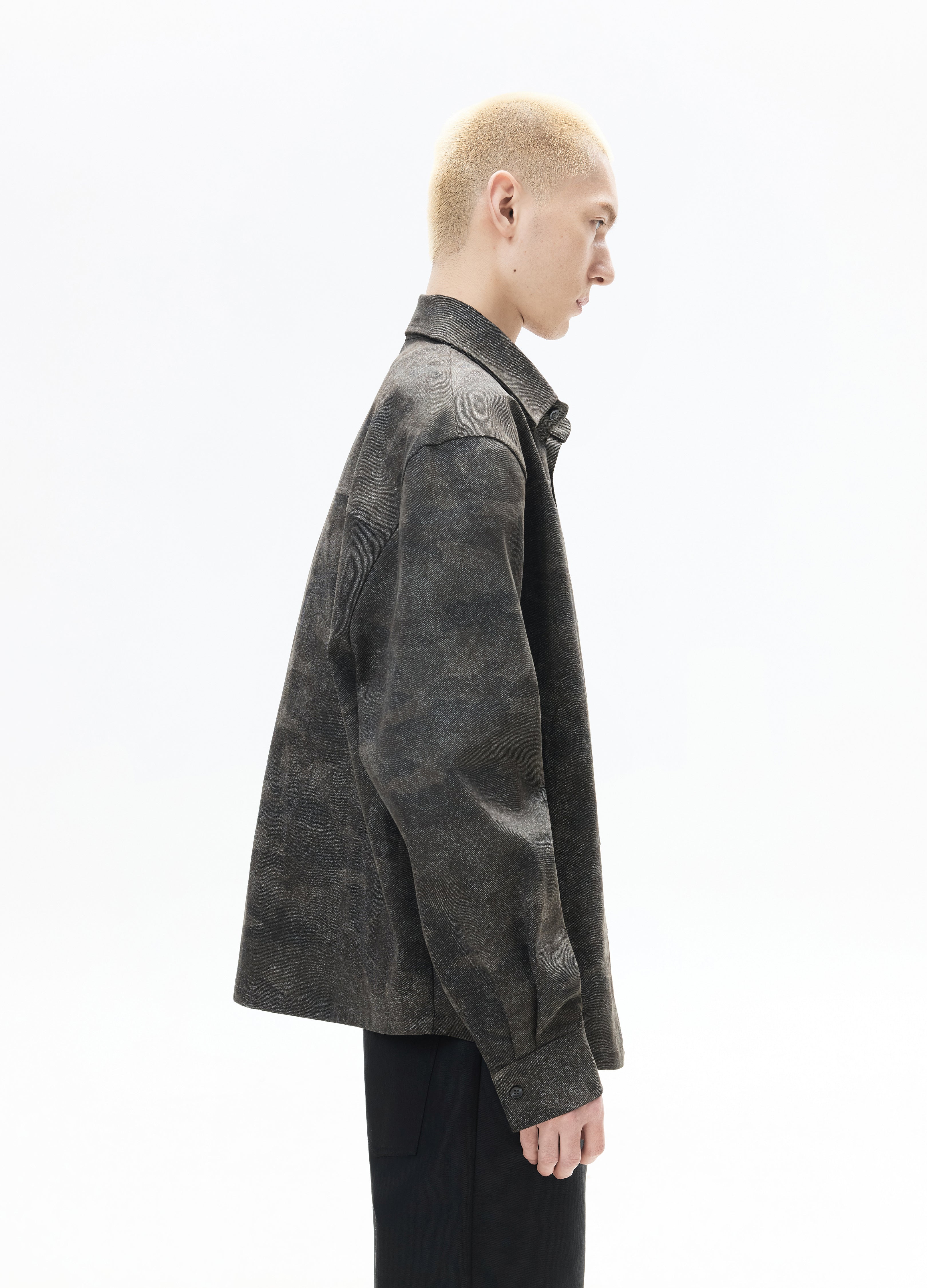 26SS VINTAGE WASHED CAMO SHIRT