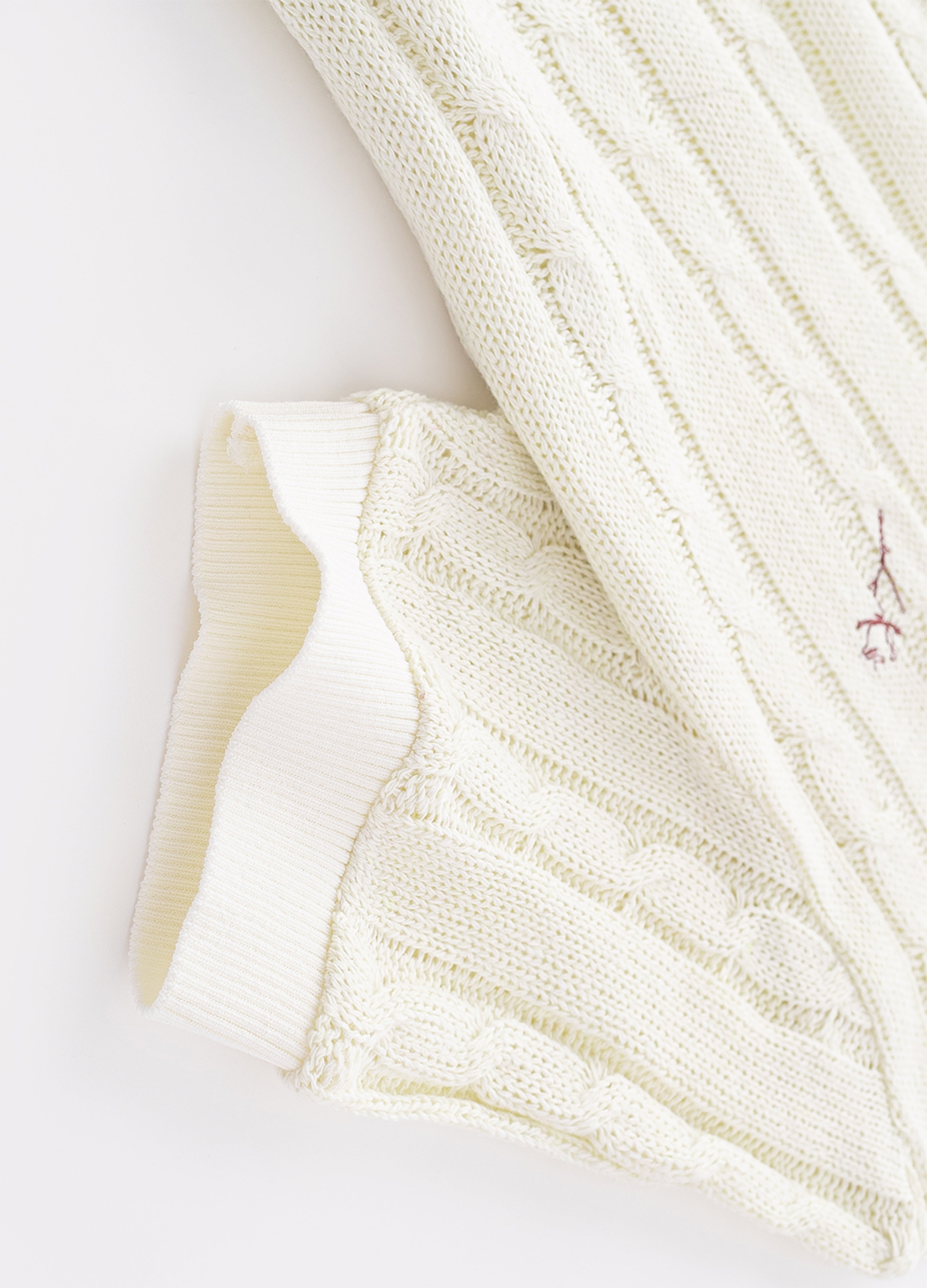 T-SHIRT CON RICAMO ROSA HERITAGE 25SS