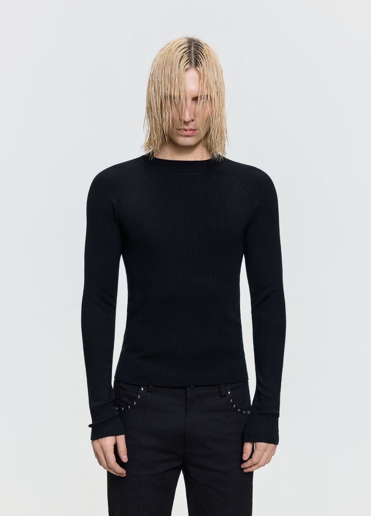 26FW RIBBED LONG SLEEVE TEE