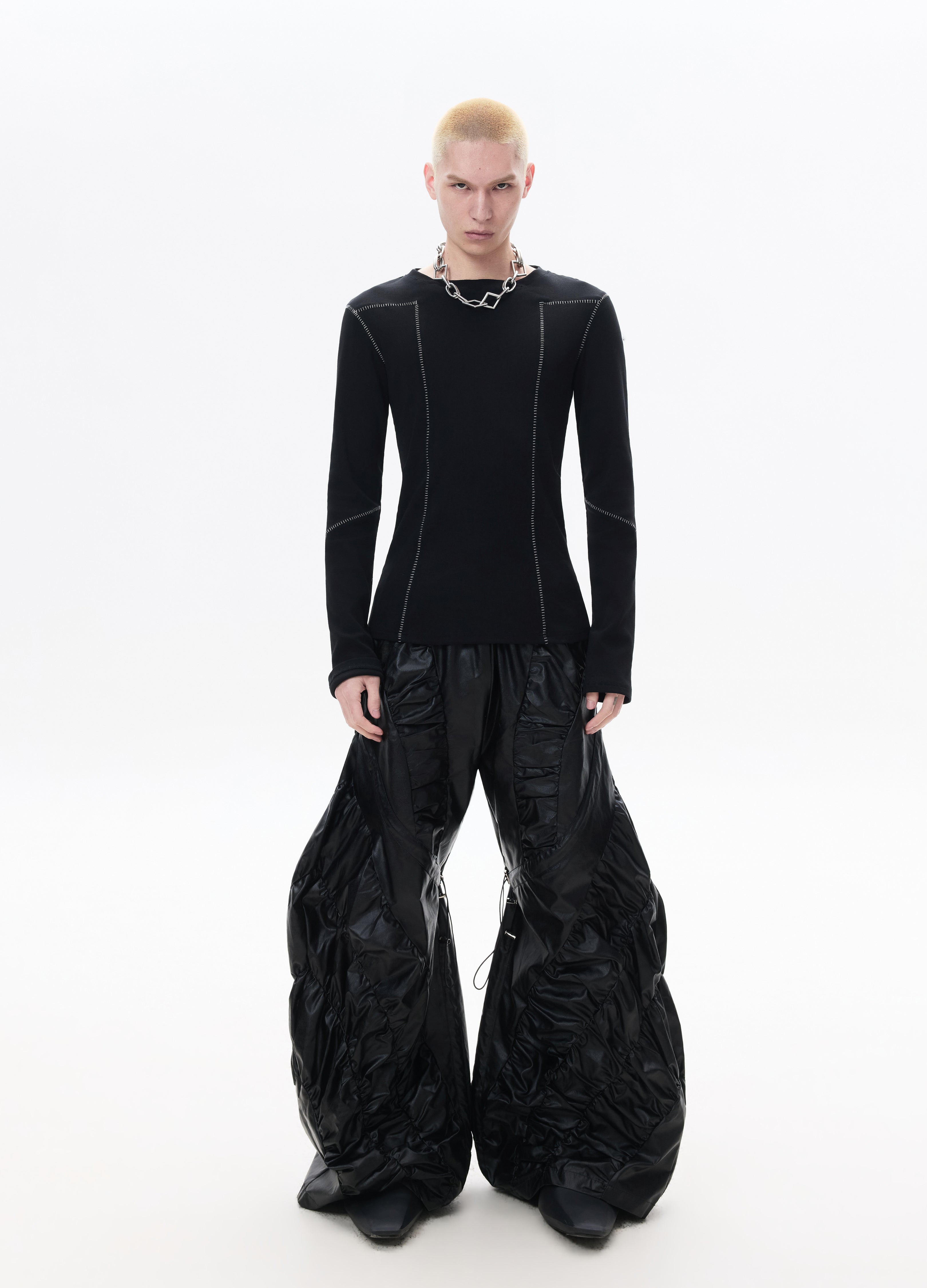 PANTALONI LARGHI TAGLIO BANANA 25FW