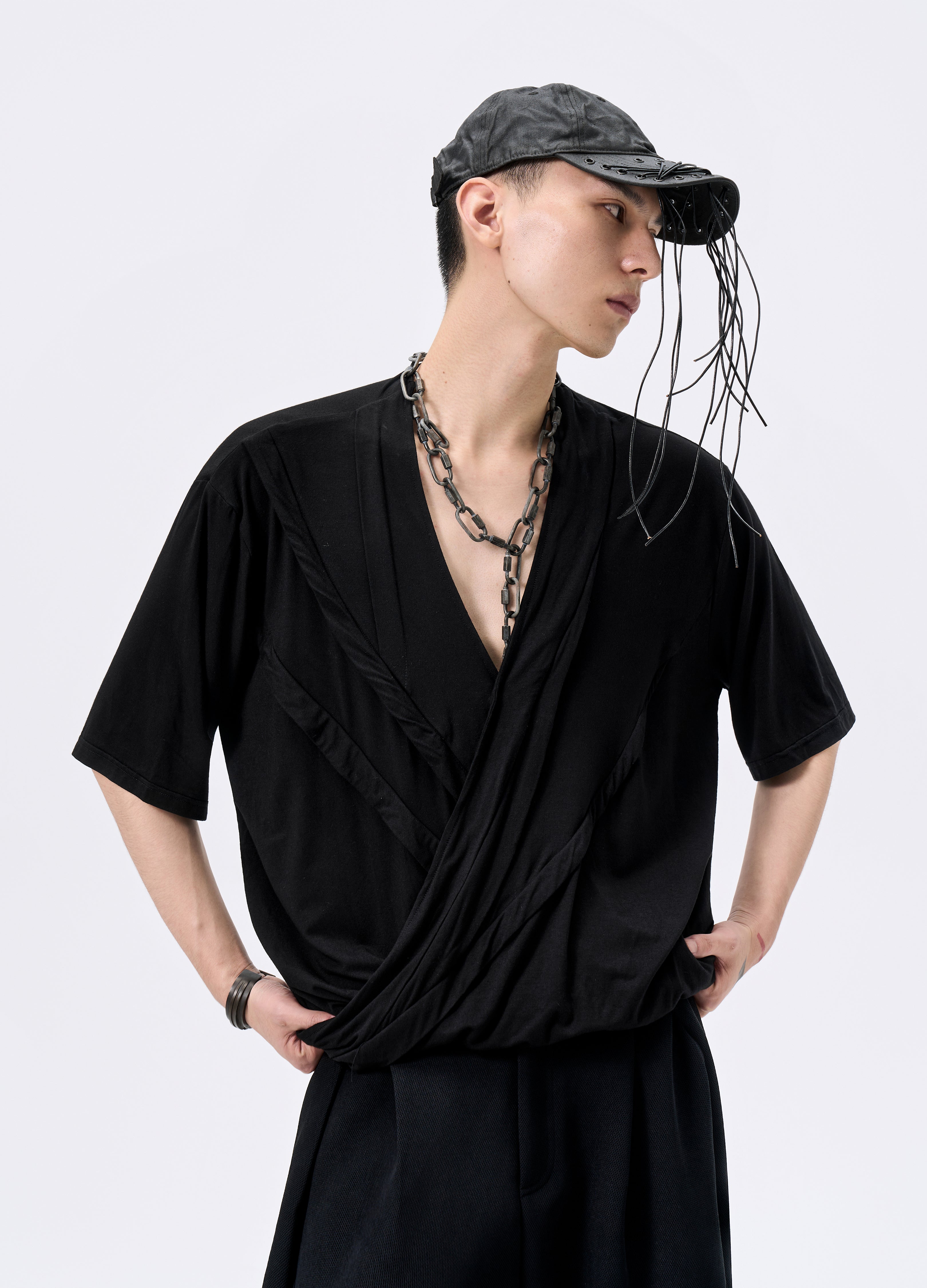 26SS MAGLOCK Y-COLLAR TEE