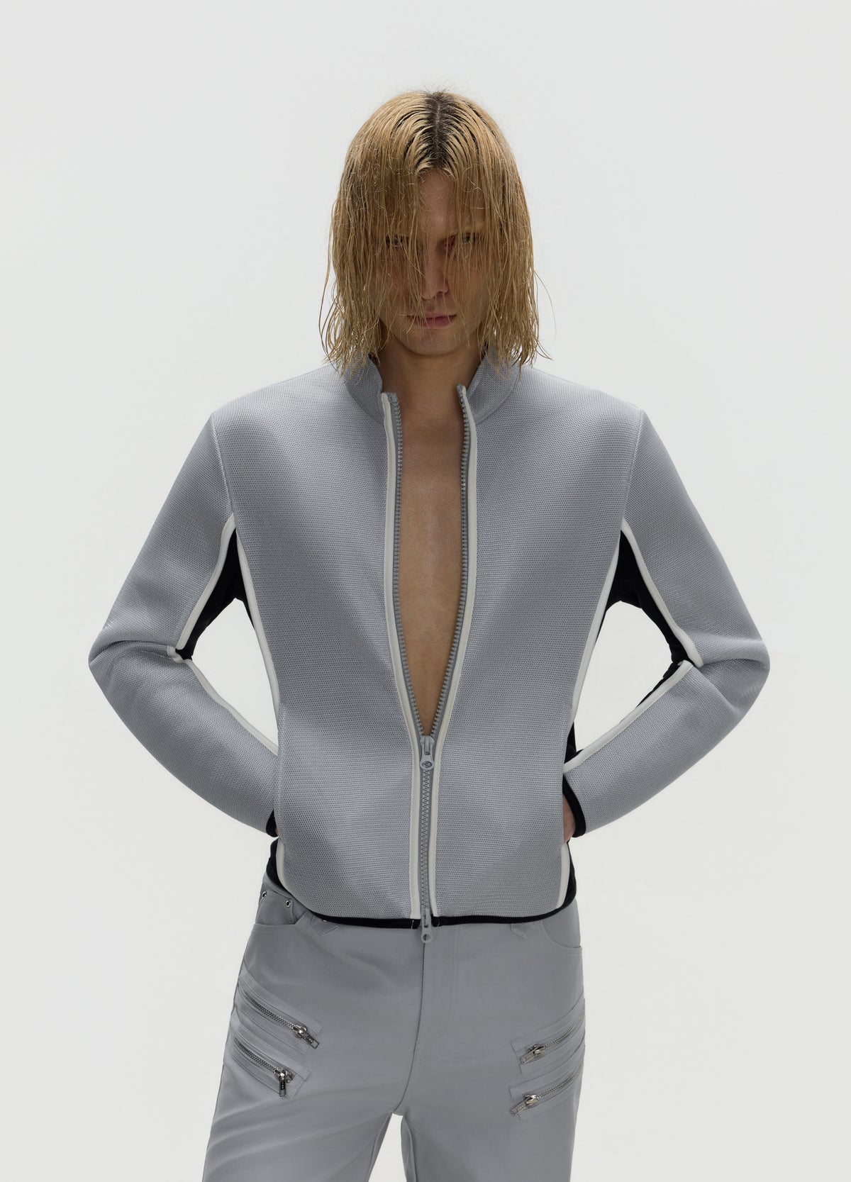 26FW HONEYCOMB MESH JACKET