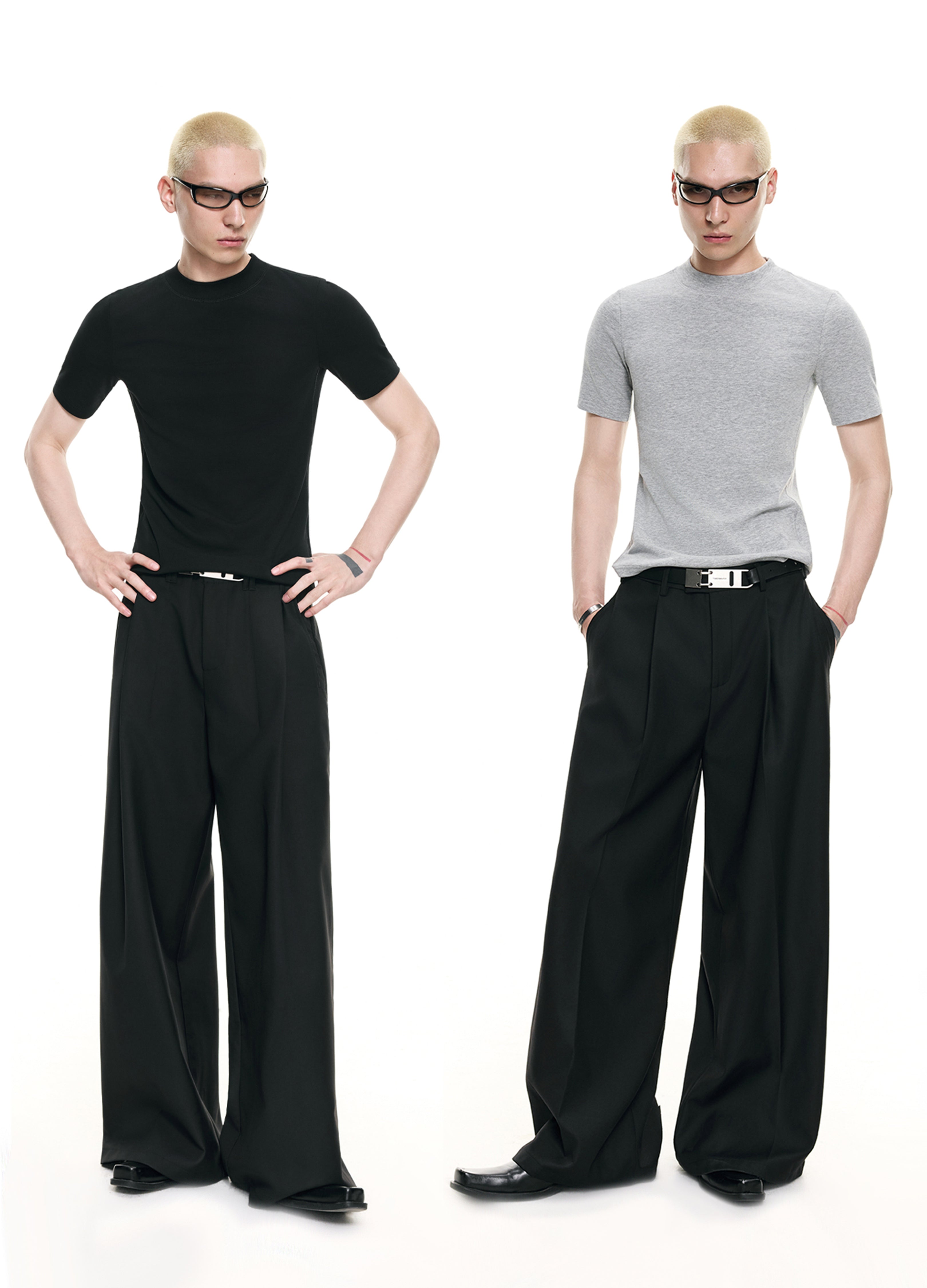 25FW BANANENSCHNITT WEITE HOSEN