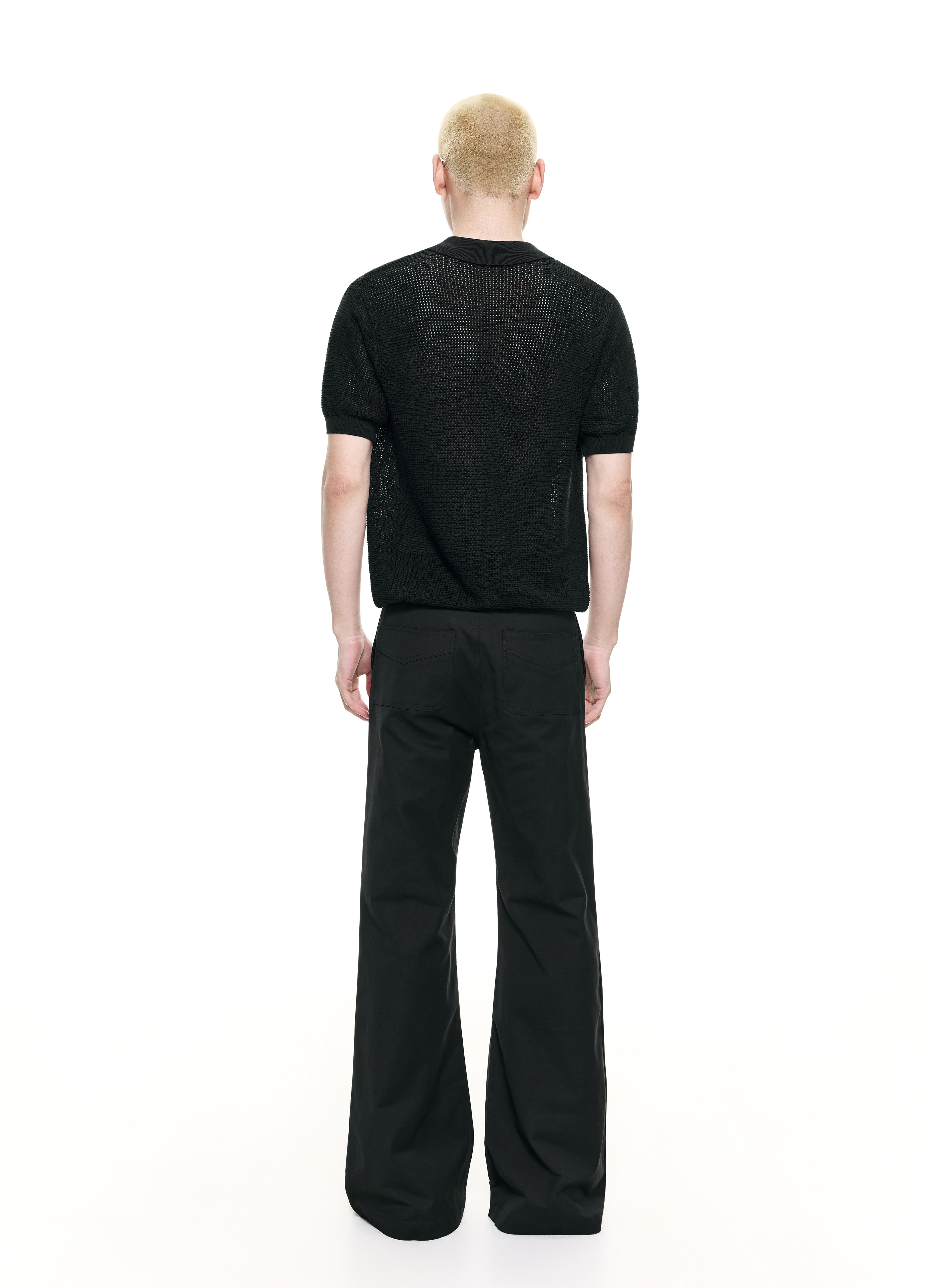 26SS MESH CUBA KNIT SHIRT