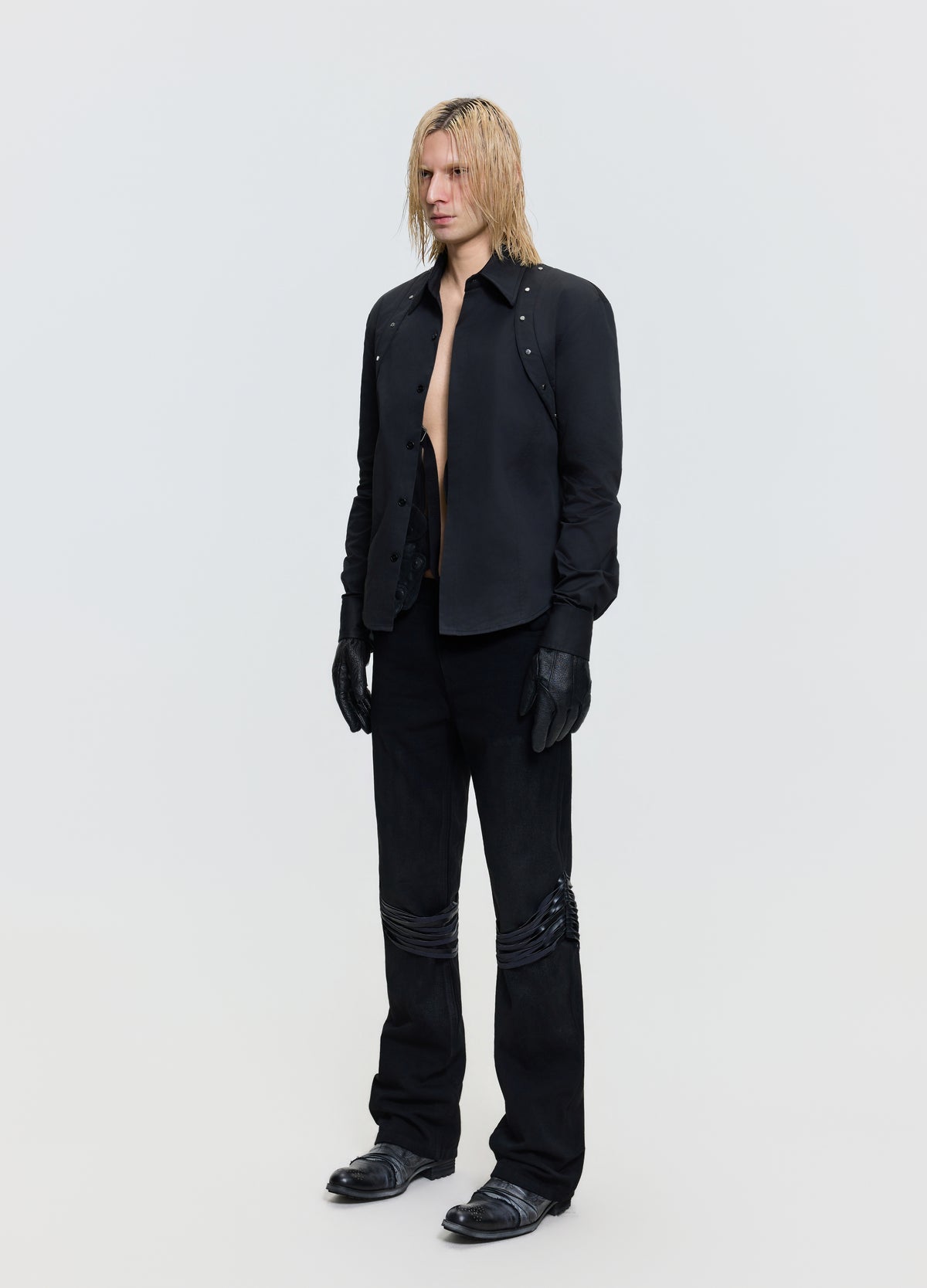 26FW HINGED PANEL SHIRT