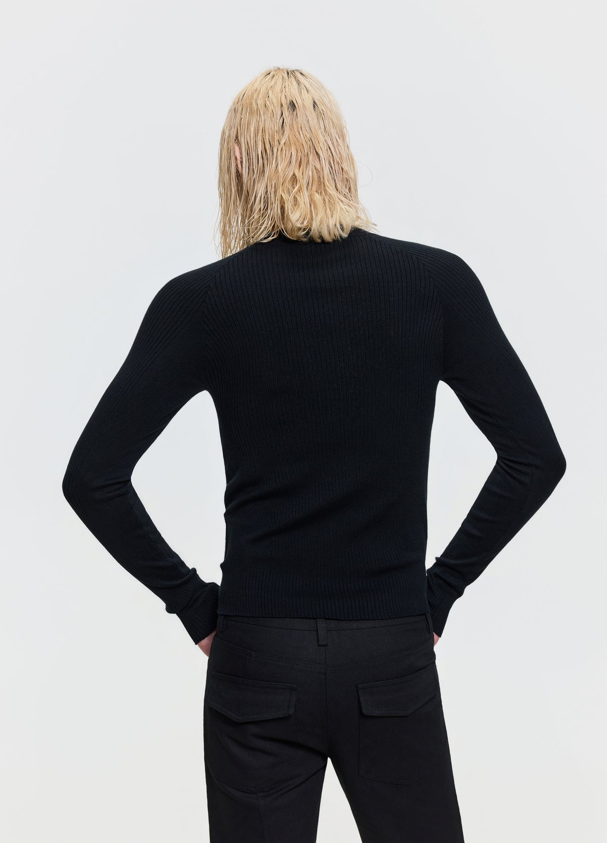 26FW RIBBED LONG SLEEVE TEE