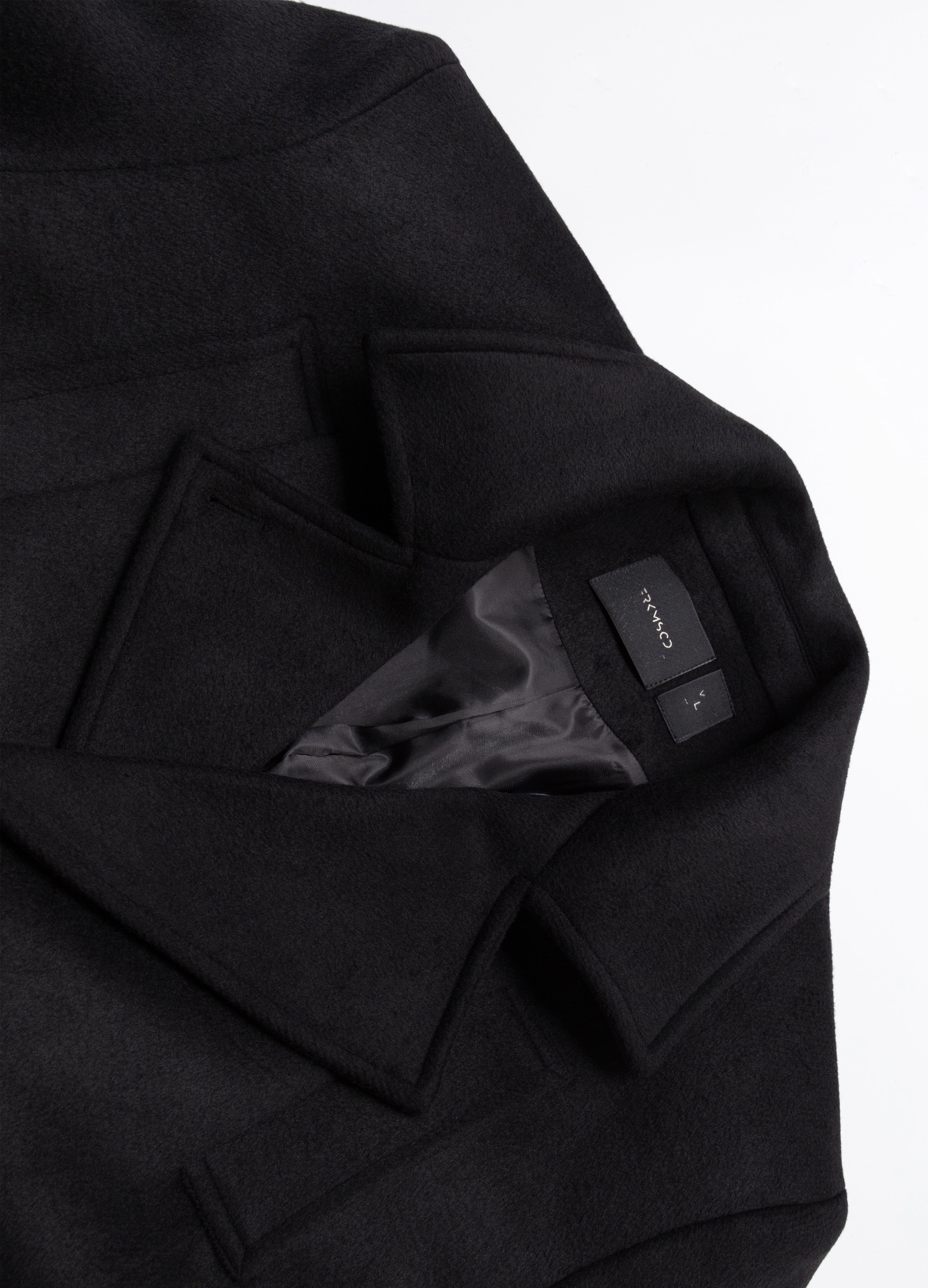 25FW DOUBLE-BELT WOOL COAT