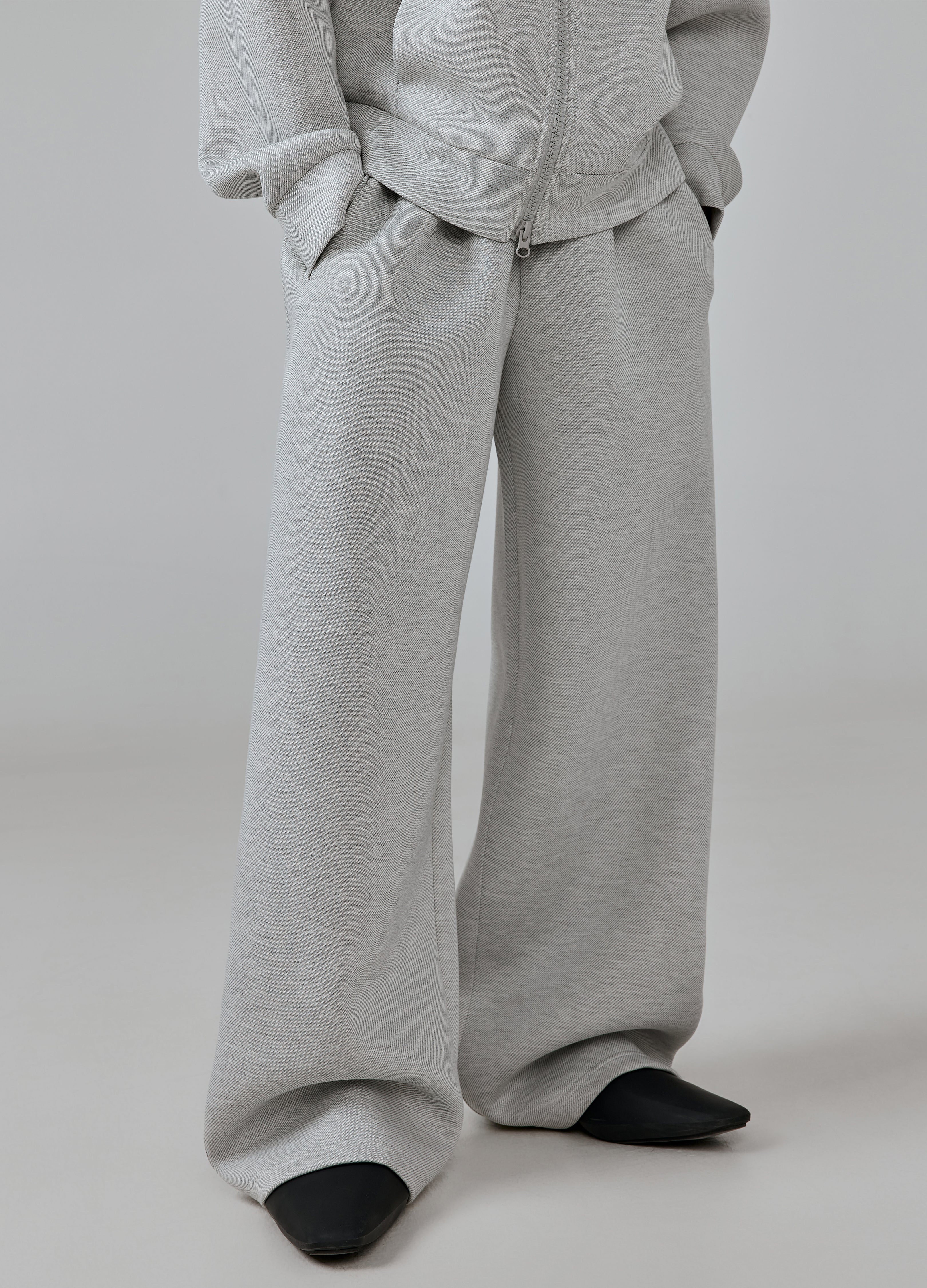 PANTALONI JOGGER SLOUCH INTRECCIATI 25SS