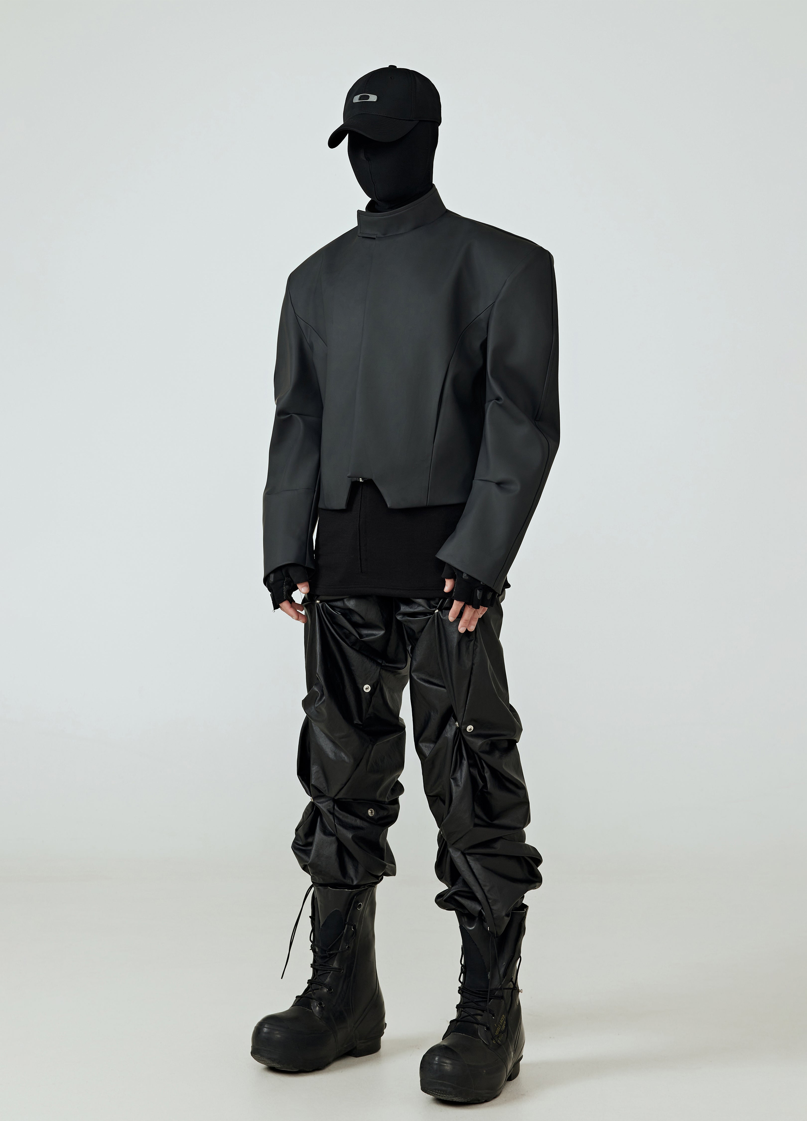 GIACCA A SPALLE LARGHE OPACA 25SS