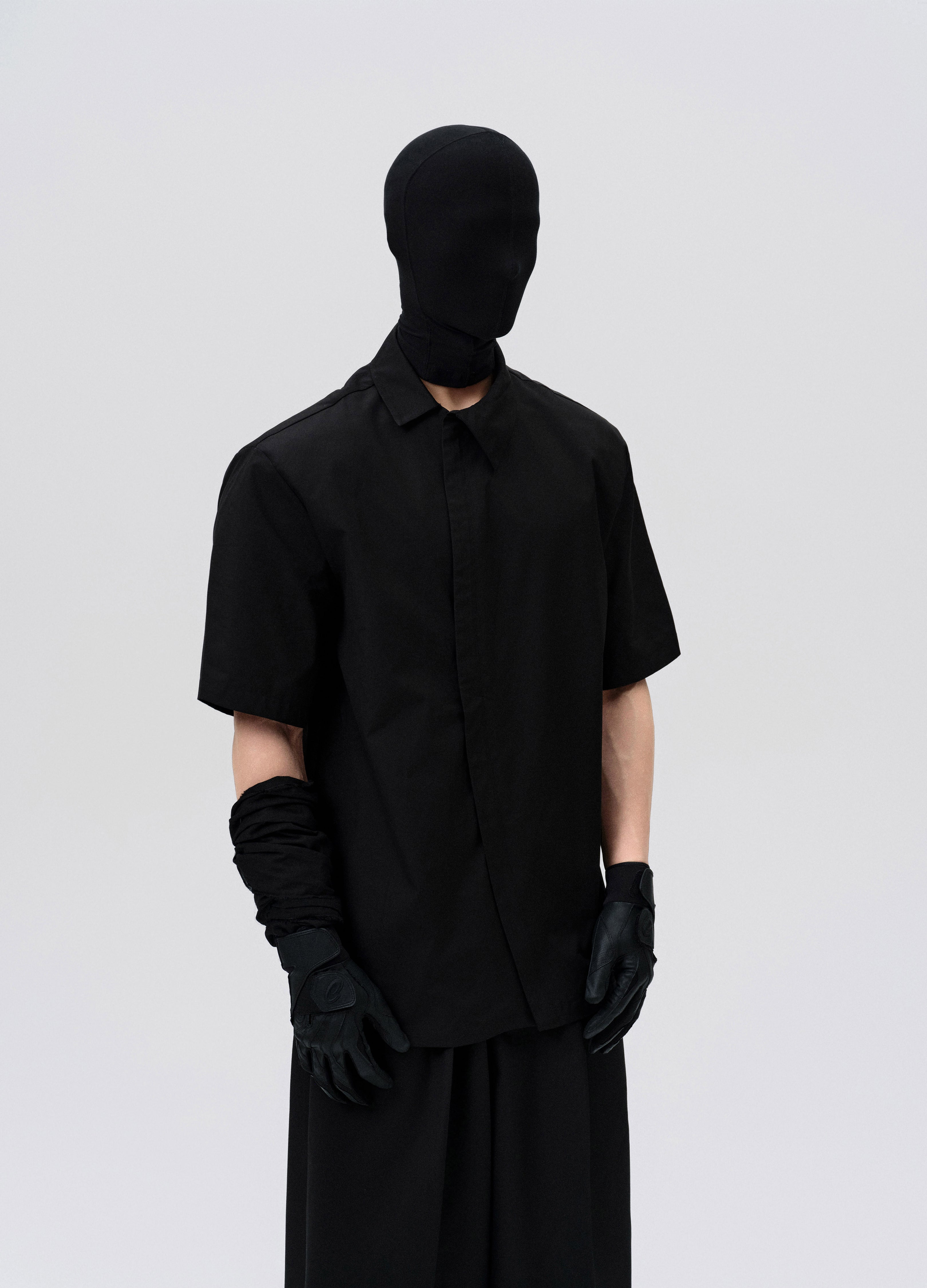 CAMICIA CORE SHIELD ASYMMETRY 25SS