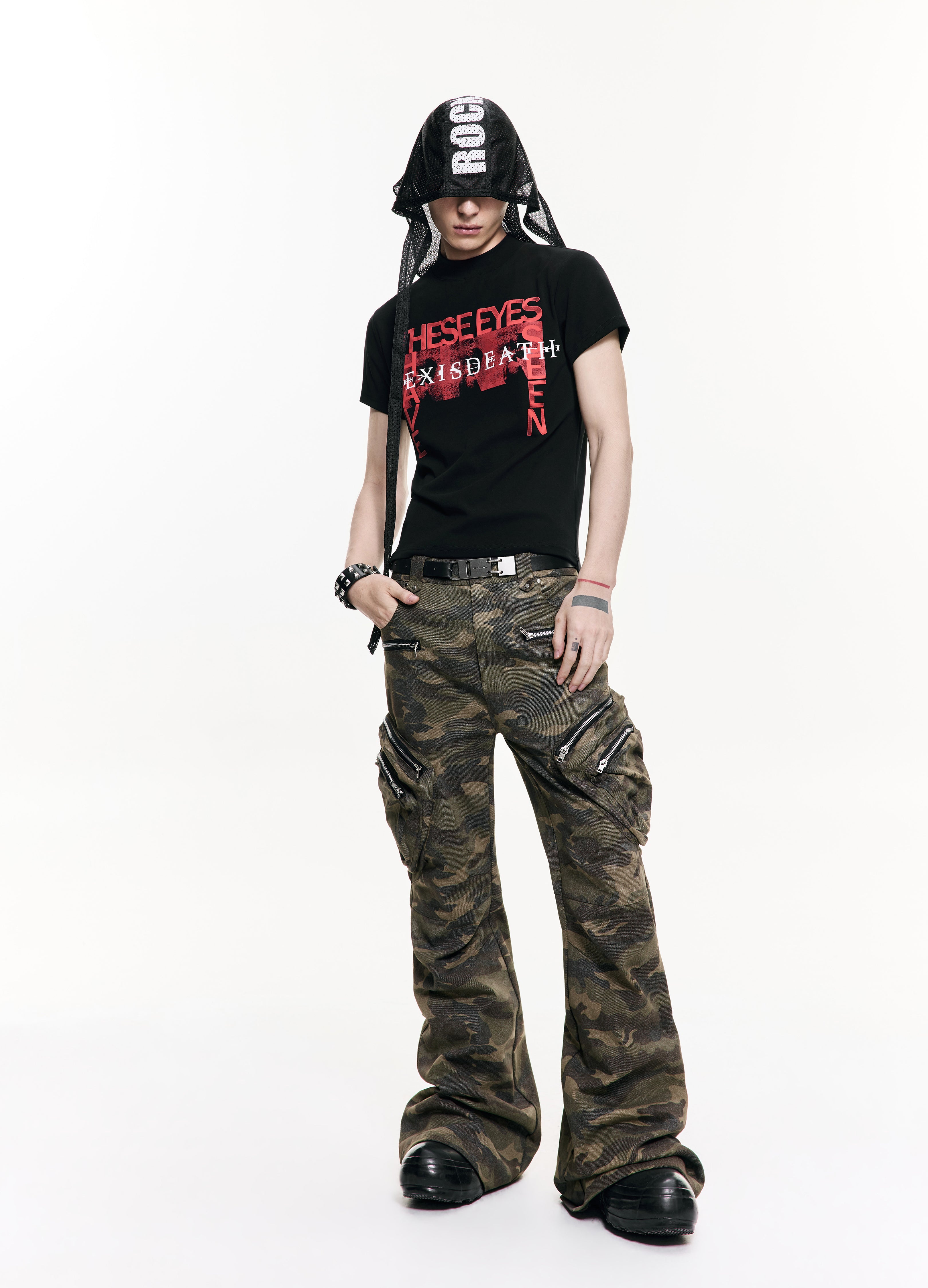 26SS LONELY EYE LOGO TEE