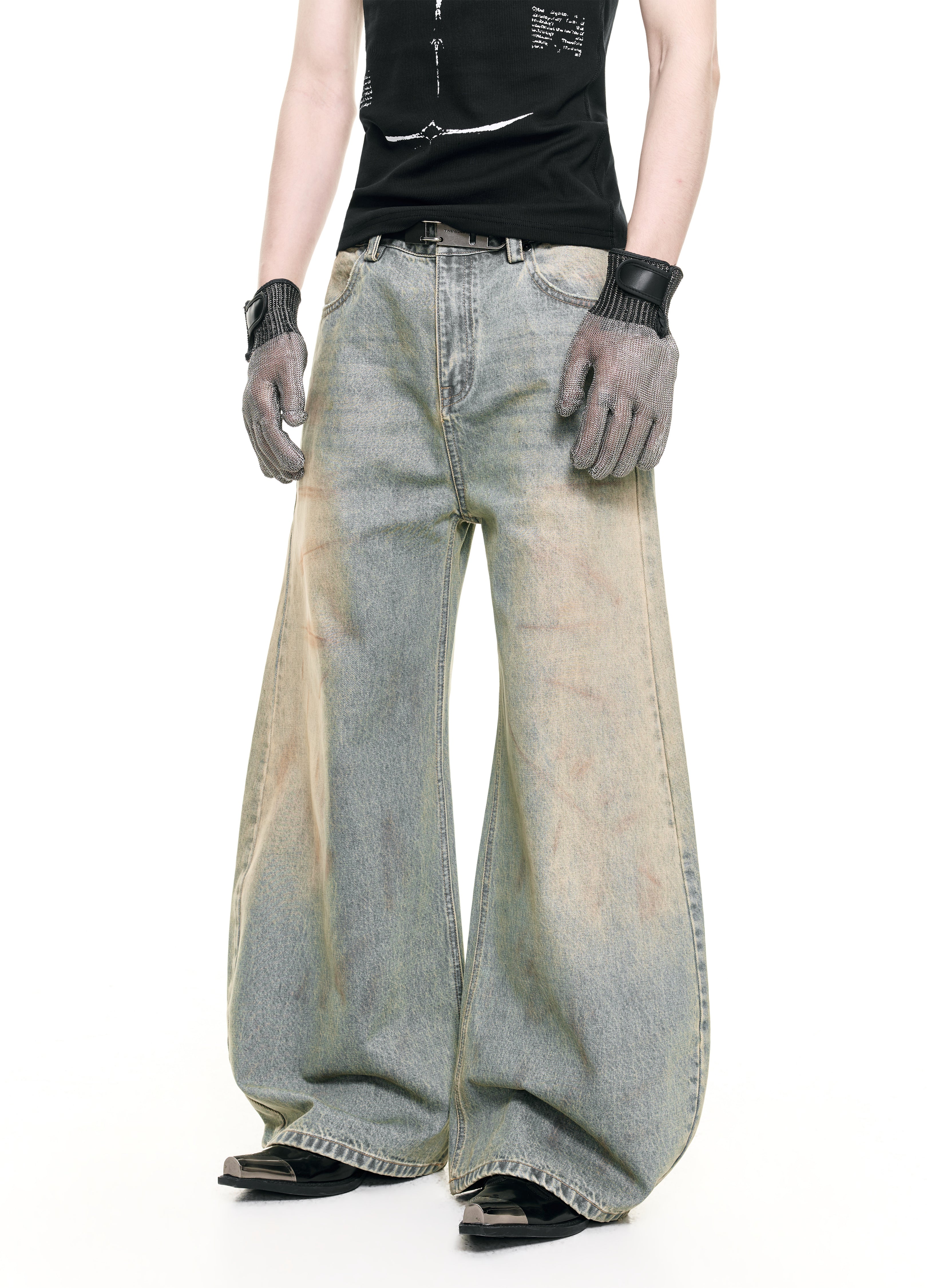 26SS SCIMITAR DIRTWASH DENIM