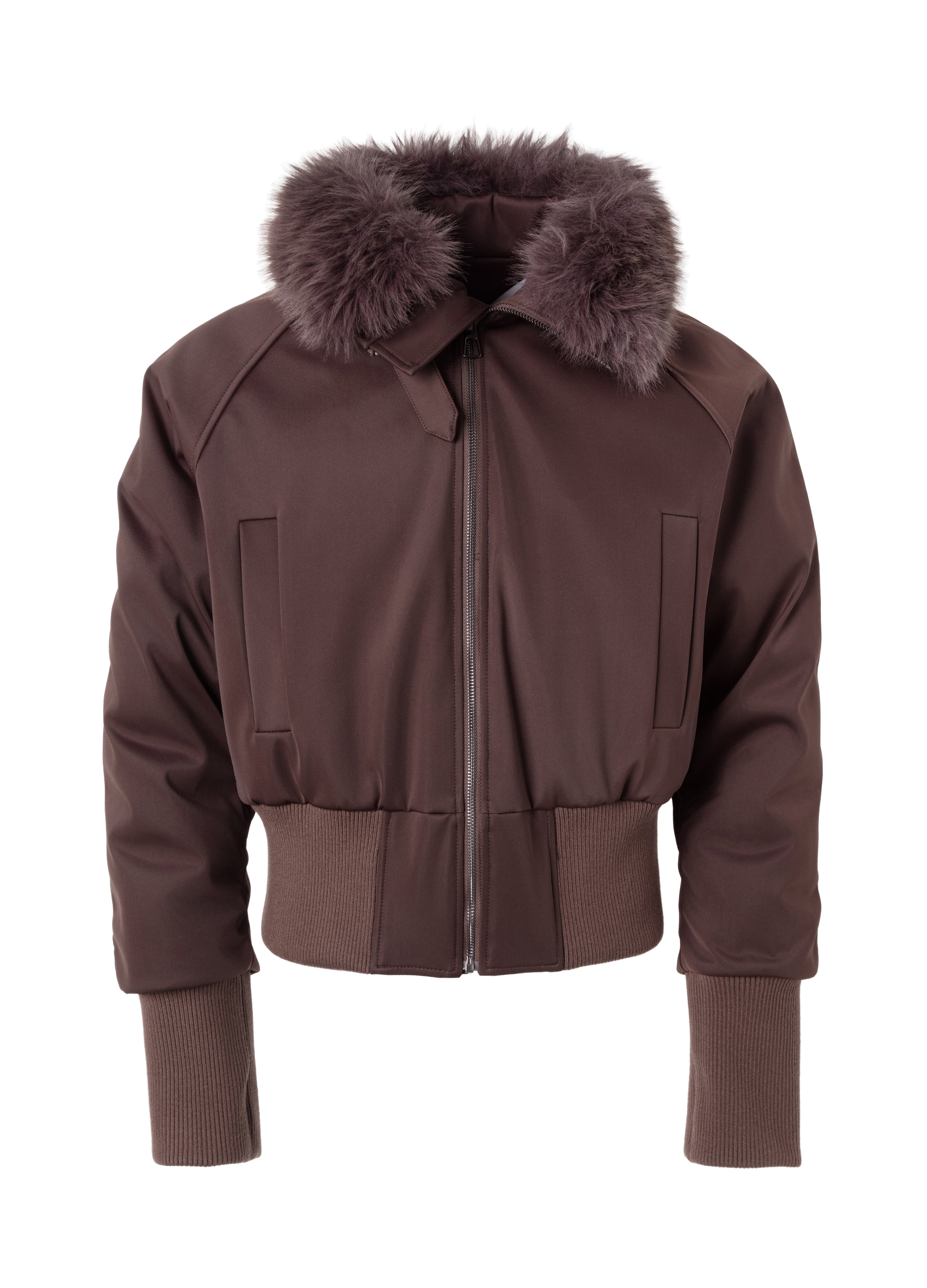 25FW FUR HOODED PARKA JACKET