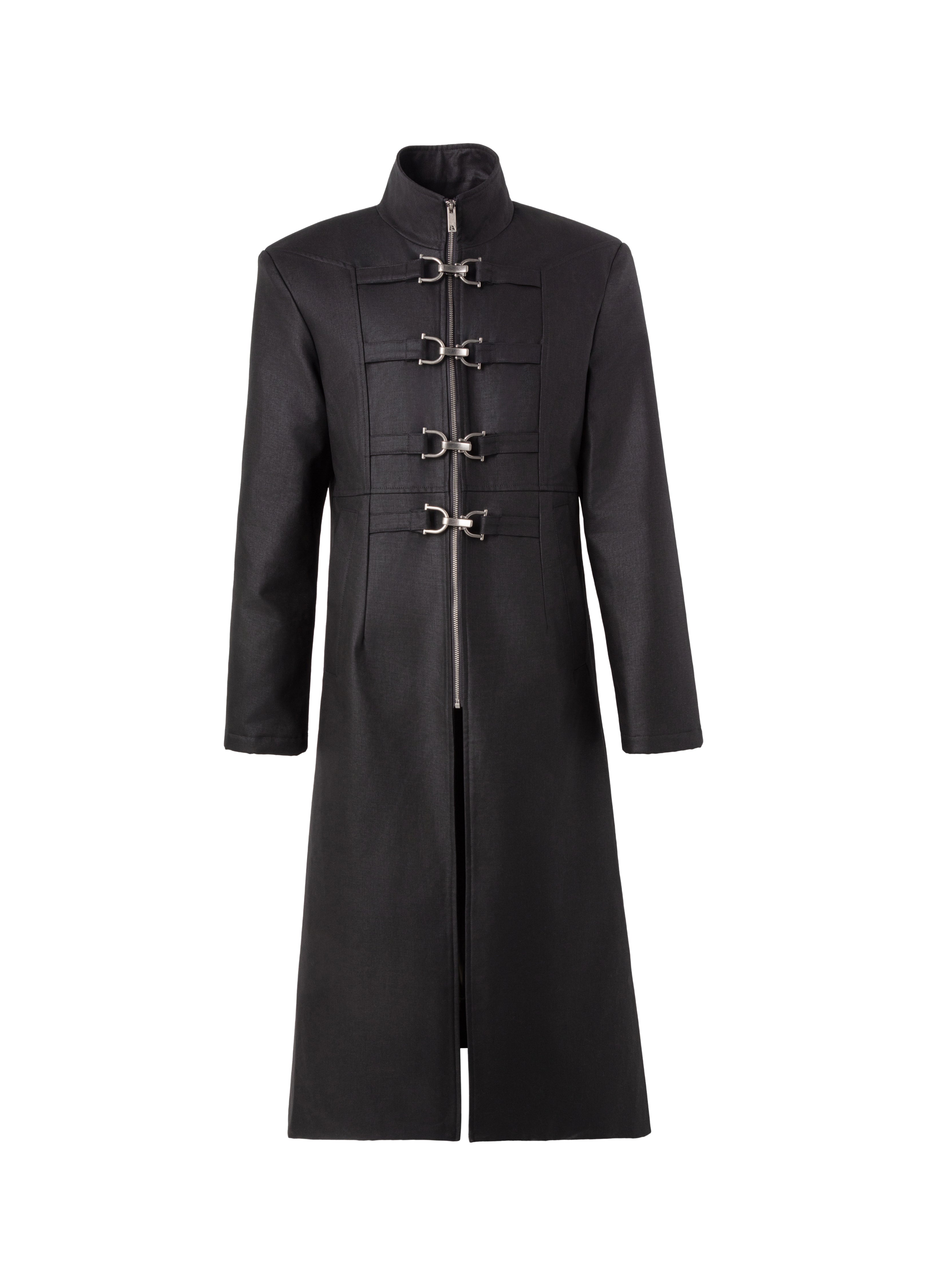 25FW FUR-LINED HIGH NECK COAT