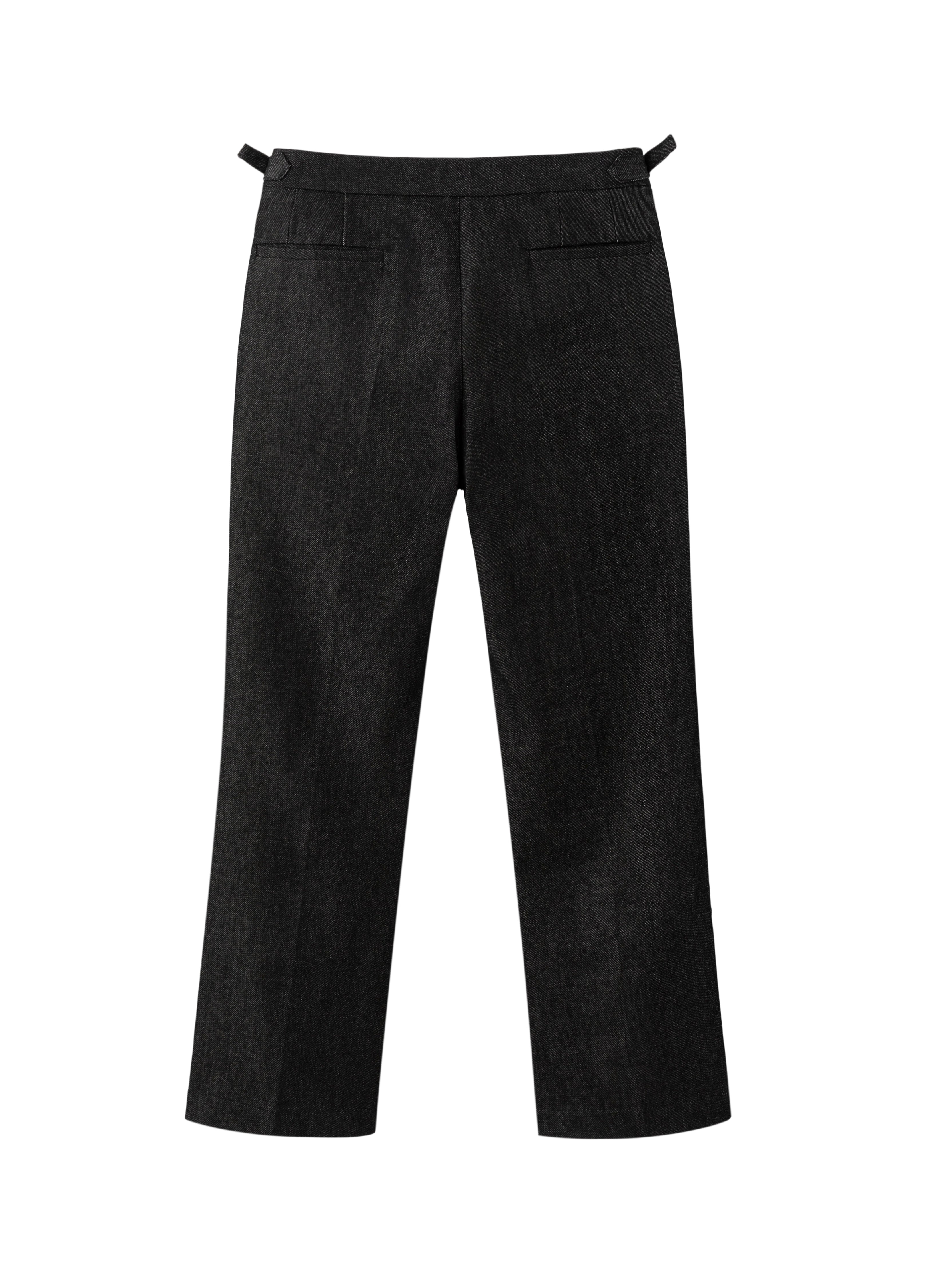 26SS NAPLES PLEATED RAW TROUSERS