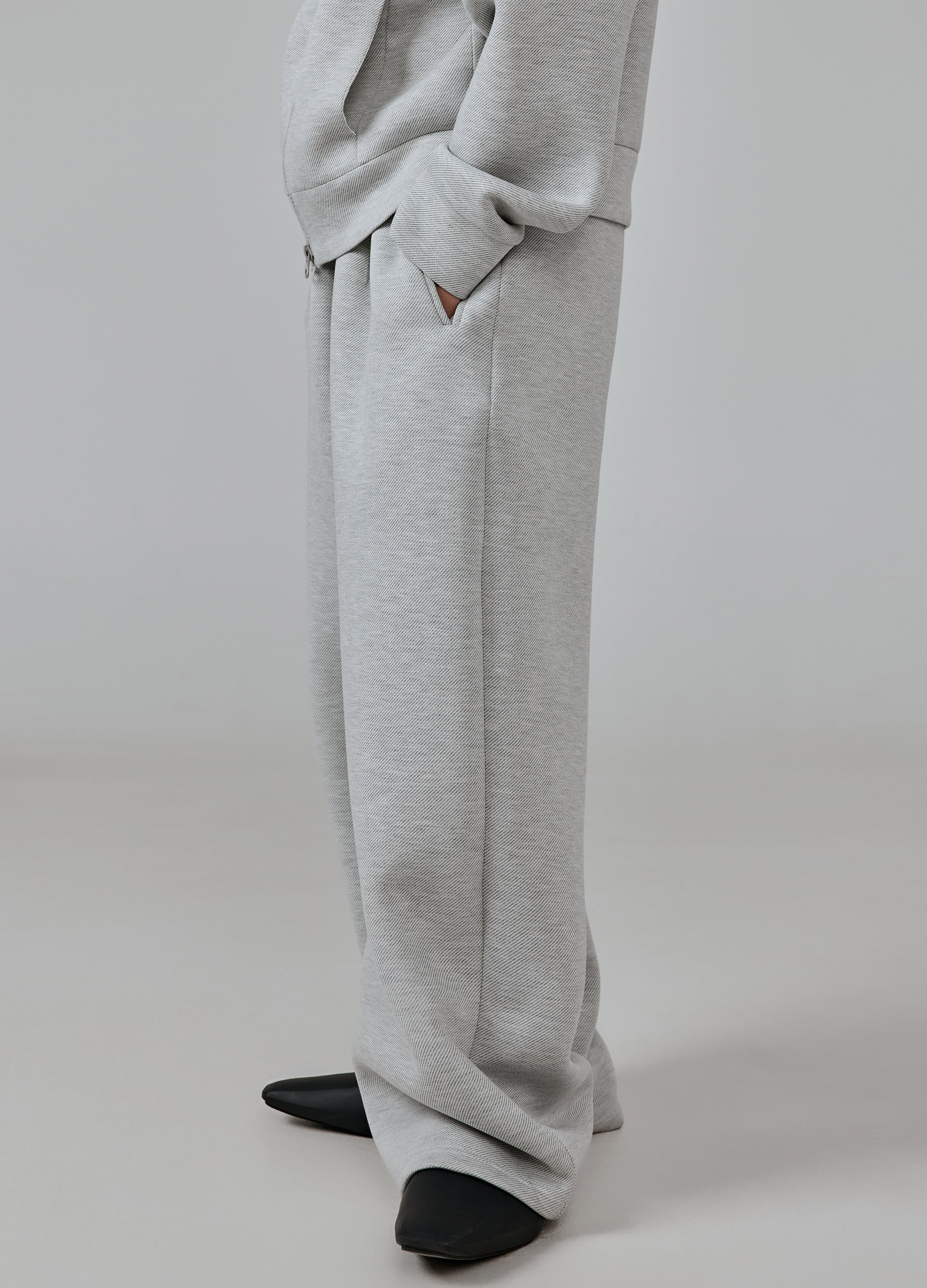 PANTALONI JOGGER SLOUCH INTRECCIATI 25SS