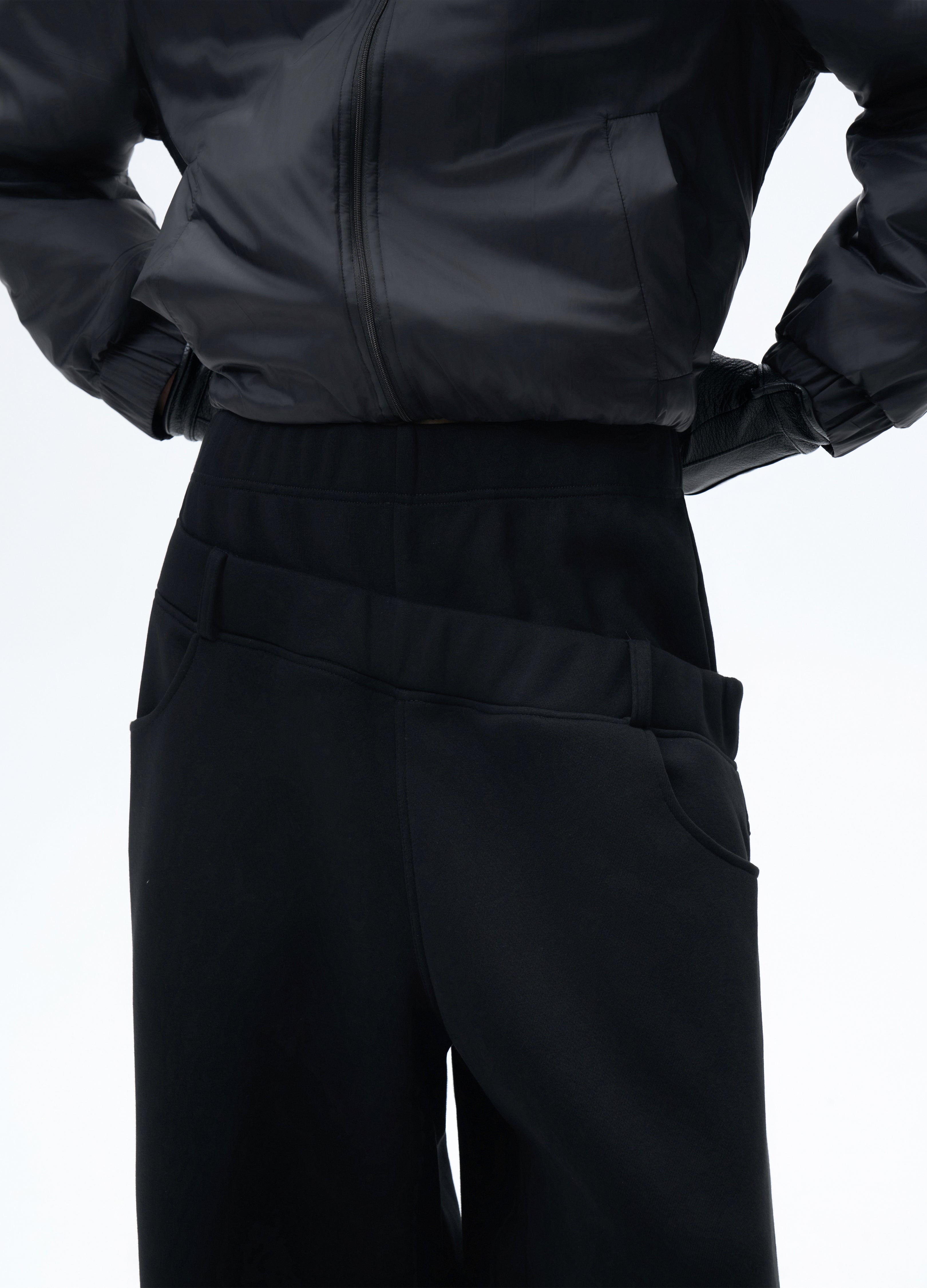 PANTALONI DELLA TUTA CON DOPPIO PANNELLO IN VITA 25FW