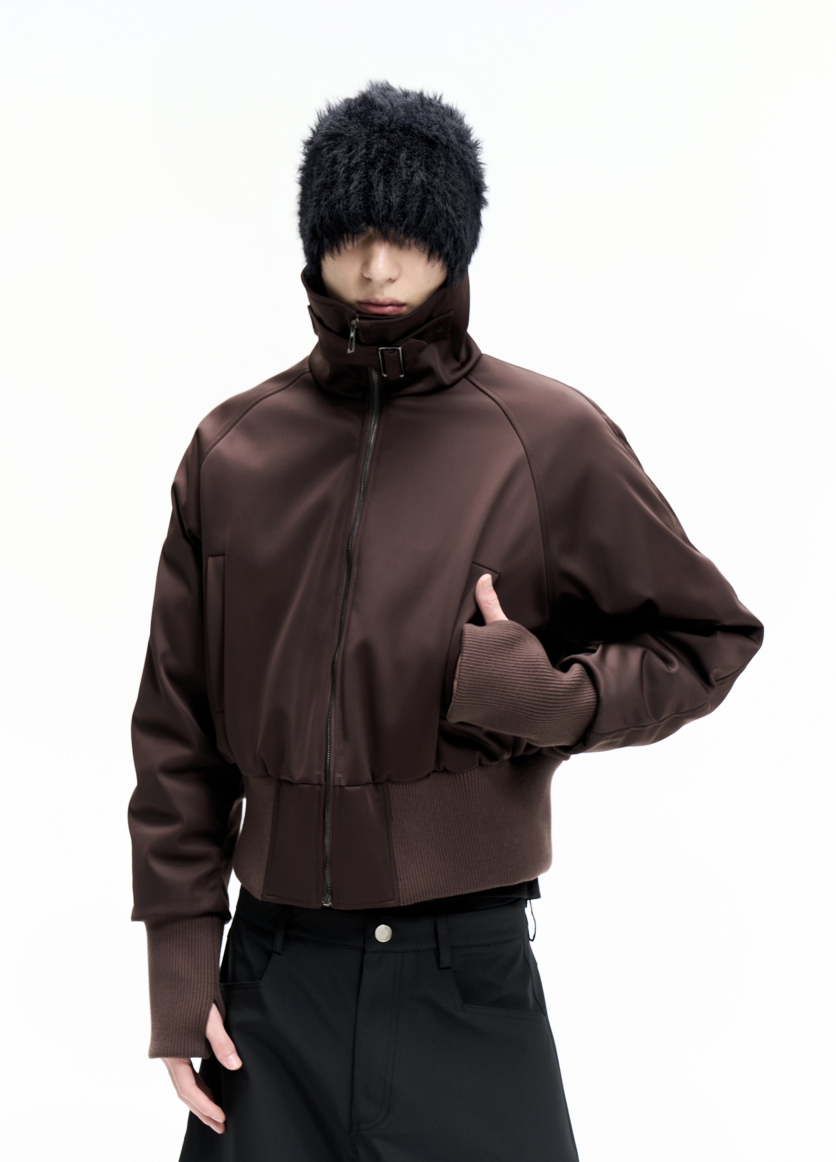 25FW FUR HOODED PARKA JACKET