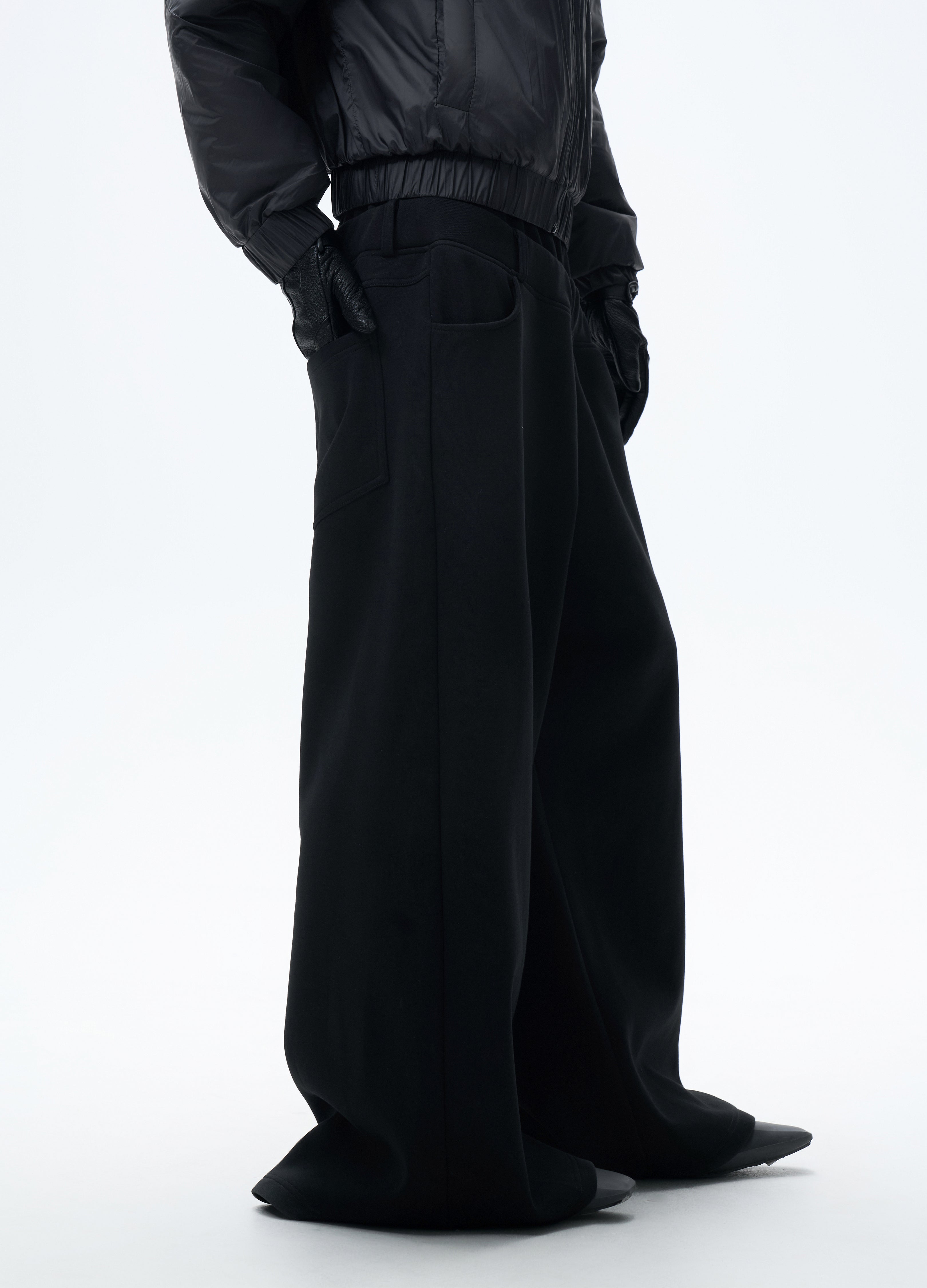 PANTALONI DELLA TUTA CON DOPPIO PANNELLO IN VITA 25FW