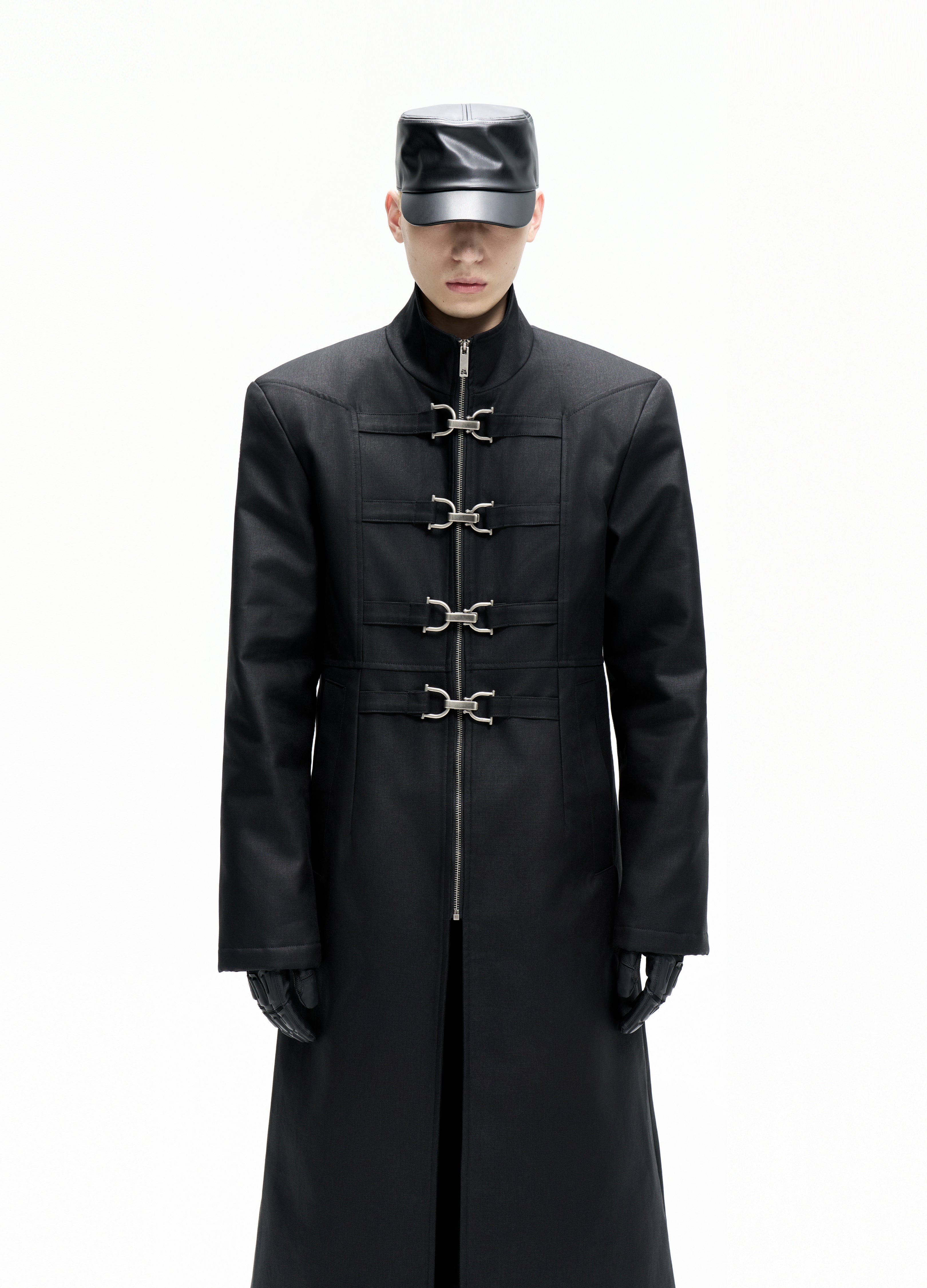 25FW FUR-LINED HIGH NECK COAT