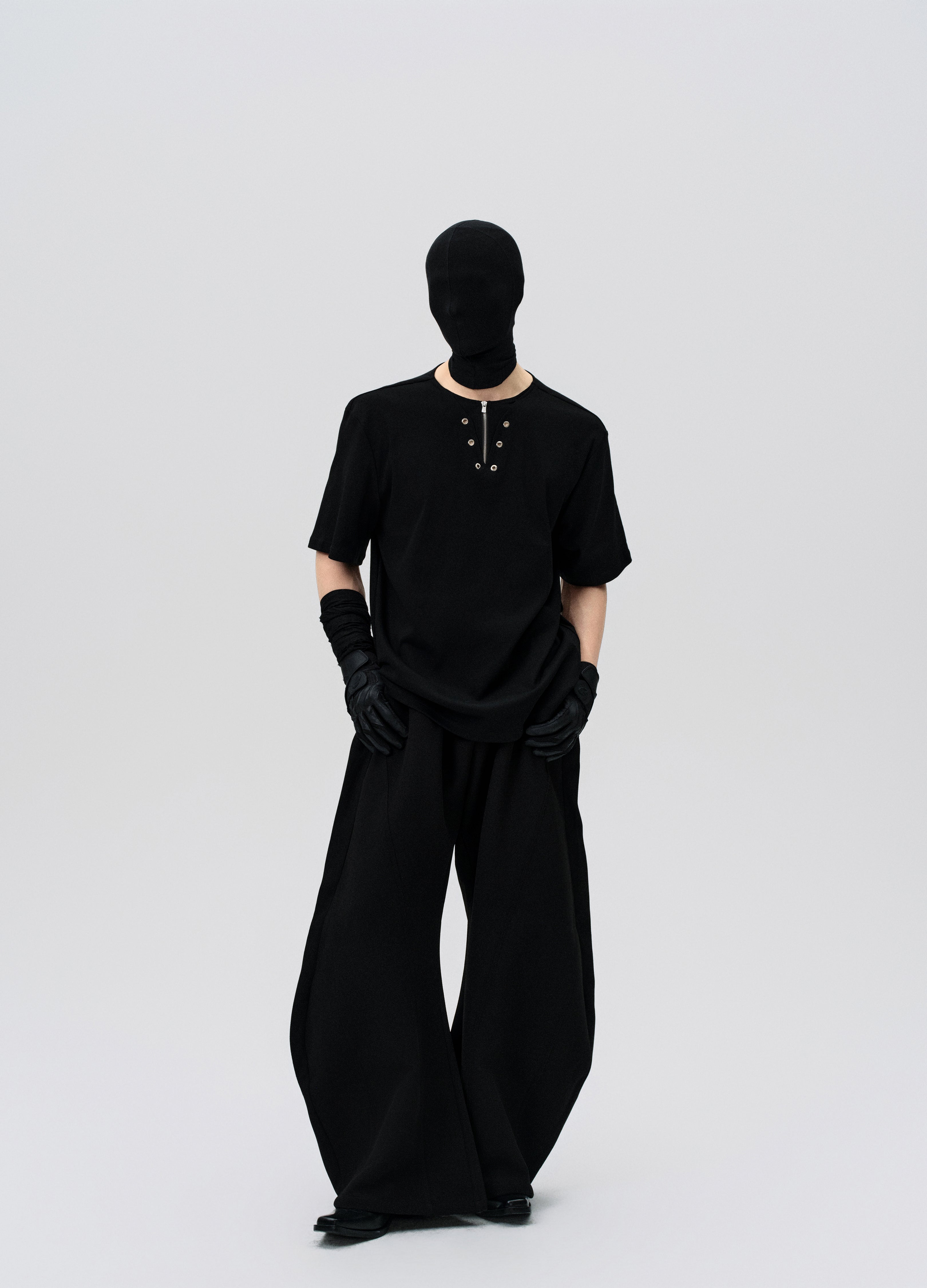 T-SHIRT VUOTA DOPPIO COLLARE 25SS