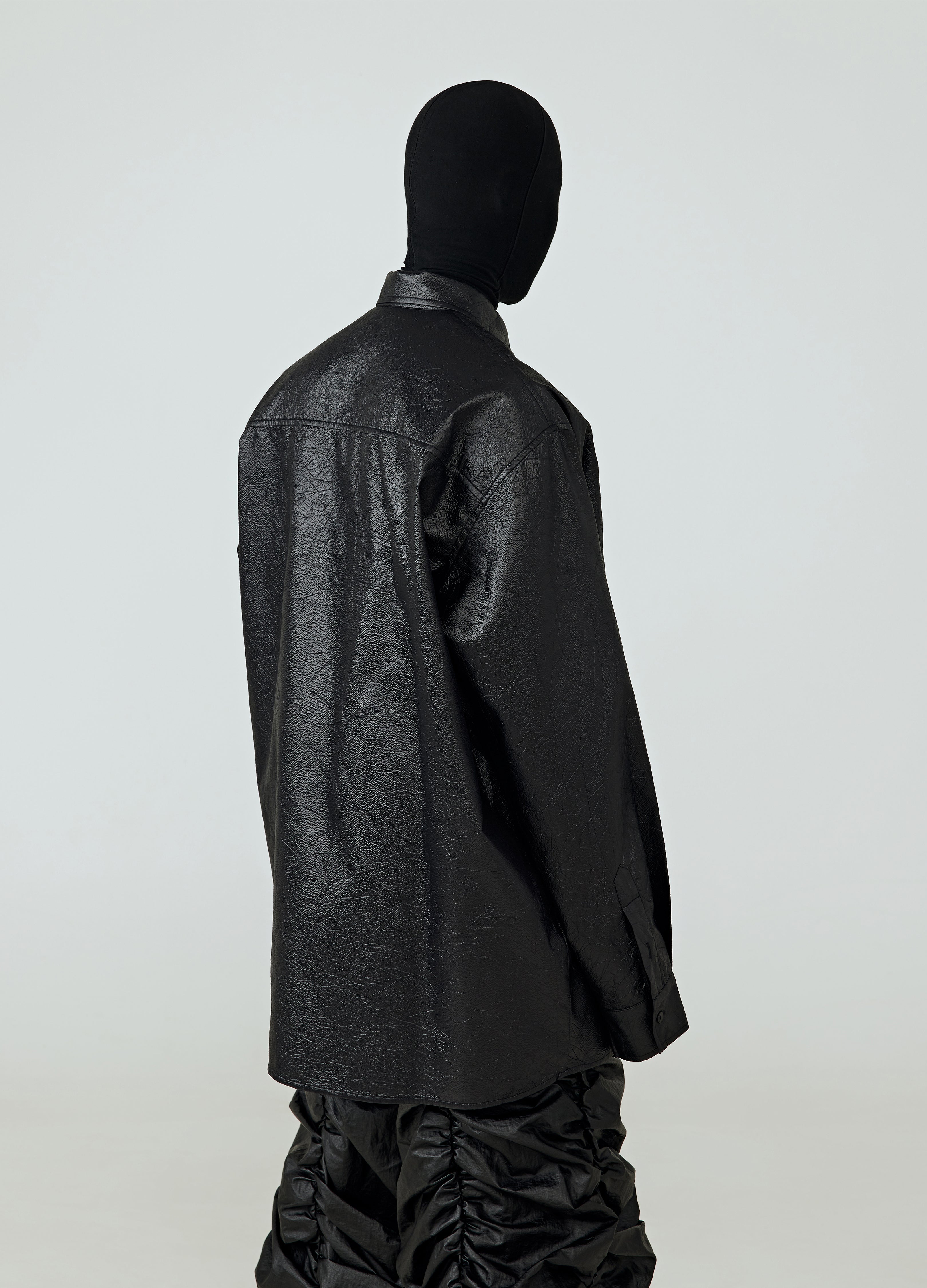 CAMICIA PIEGATA SCURA 25SS