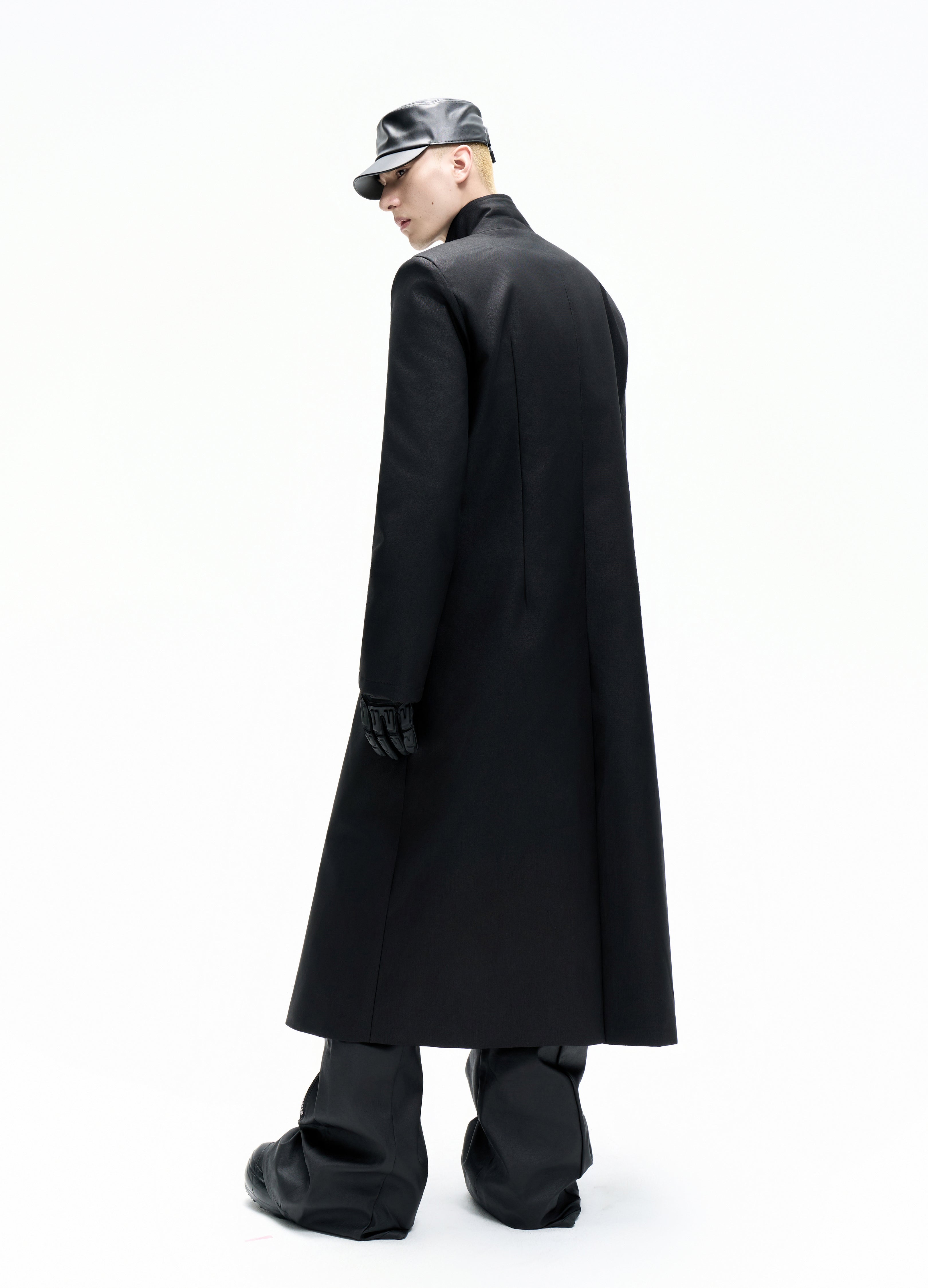 25FW FUR-LINED HIGH NECK COAT