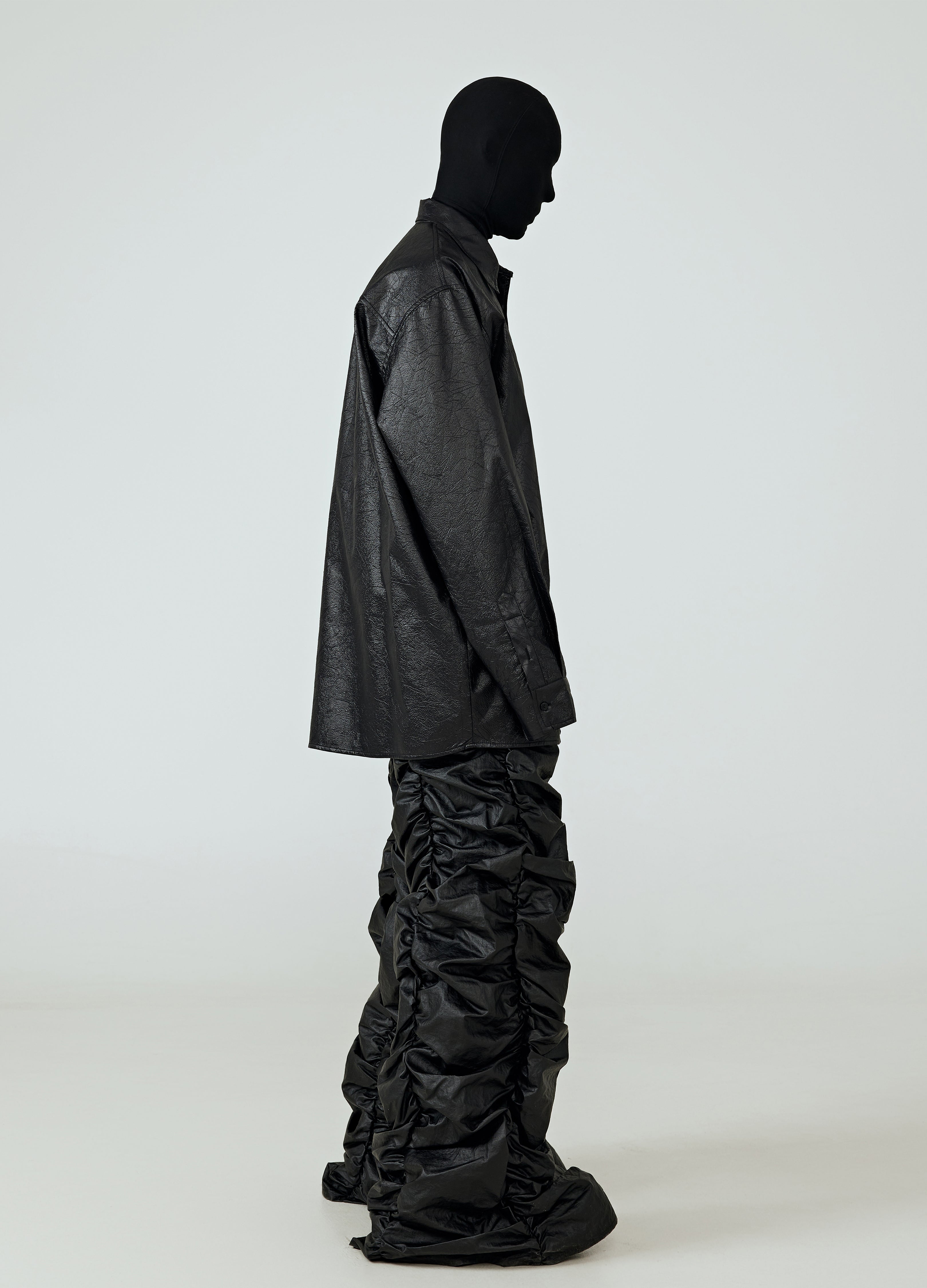 CAMICIA PIEGATA SCURA 25SS