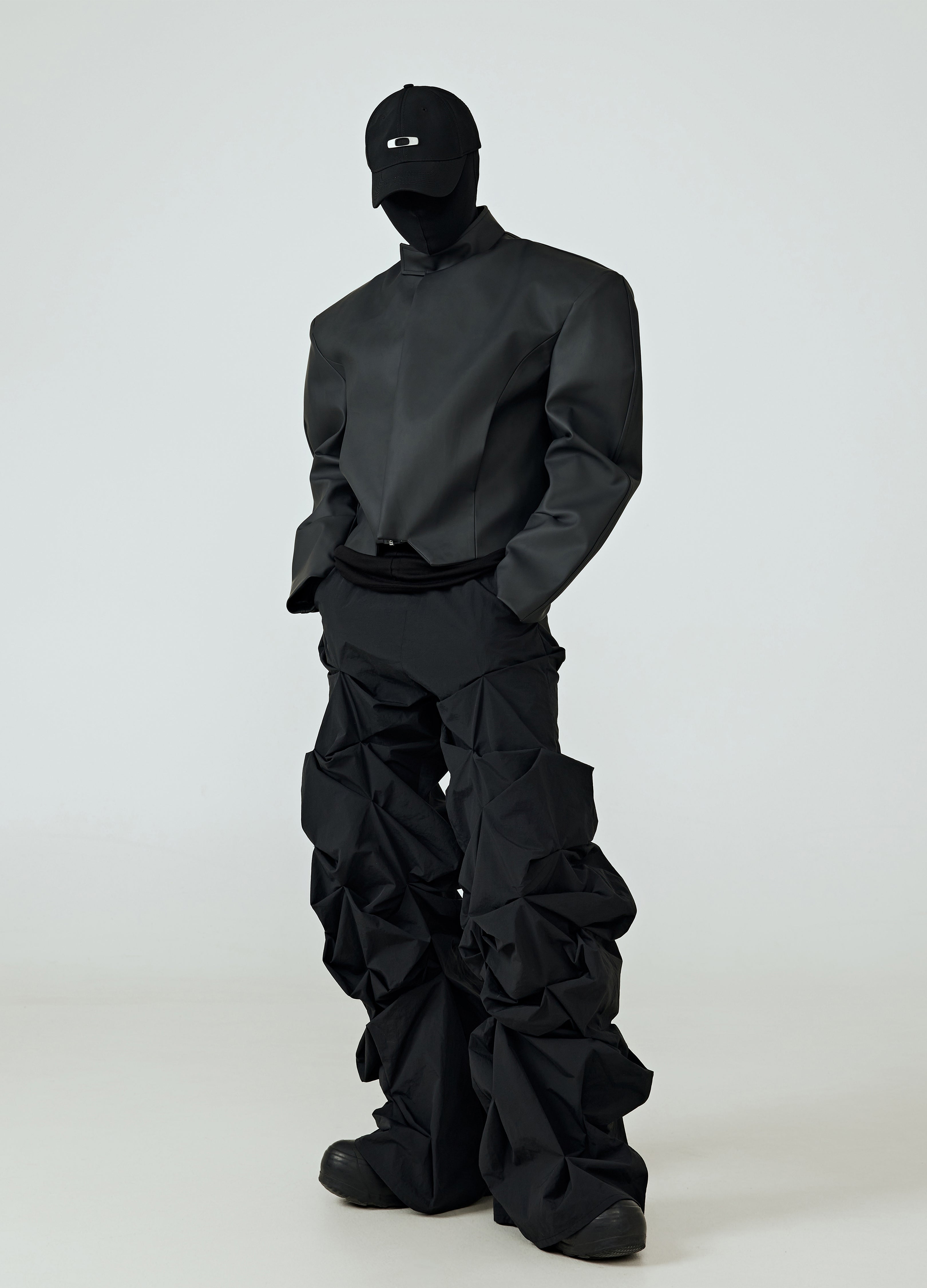 GIACCA A SPALLE LARGHE OPACA 25SS