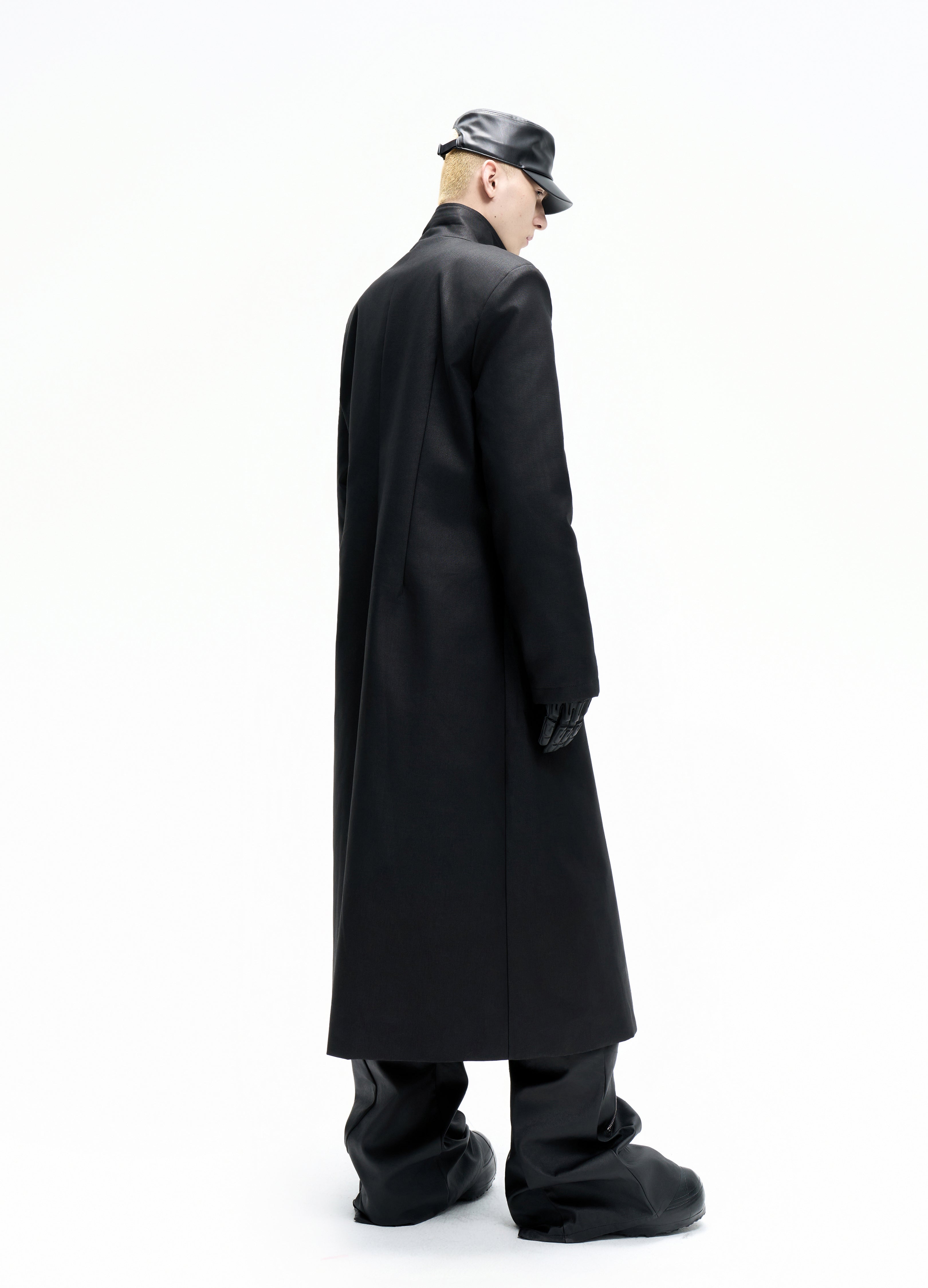 25FW FUR-LINED HIGH NECK COAT