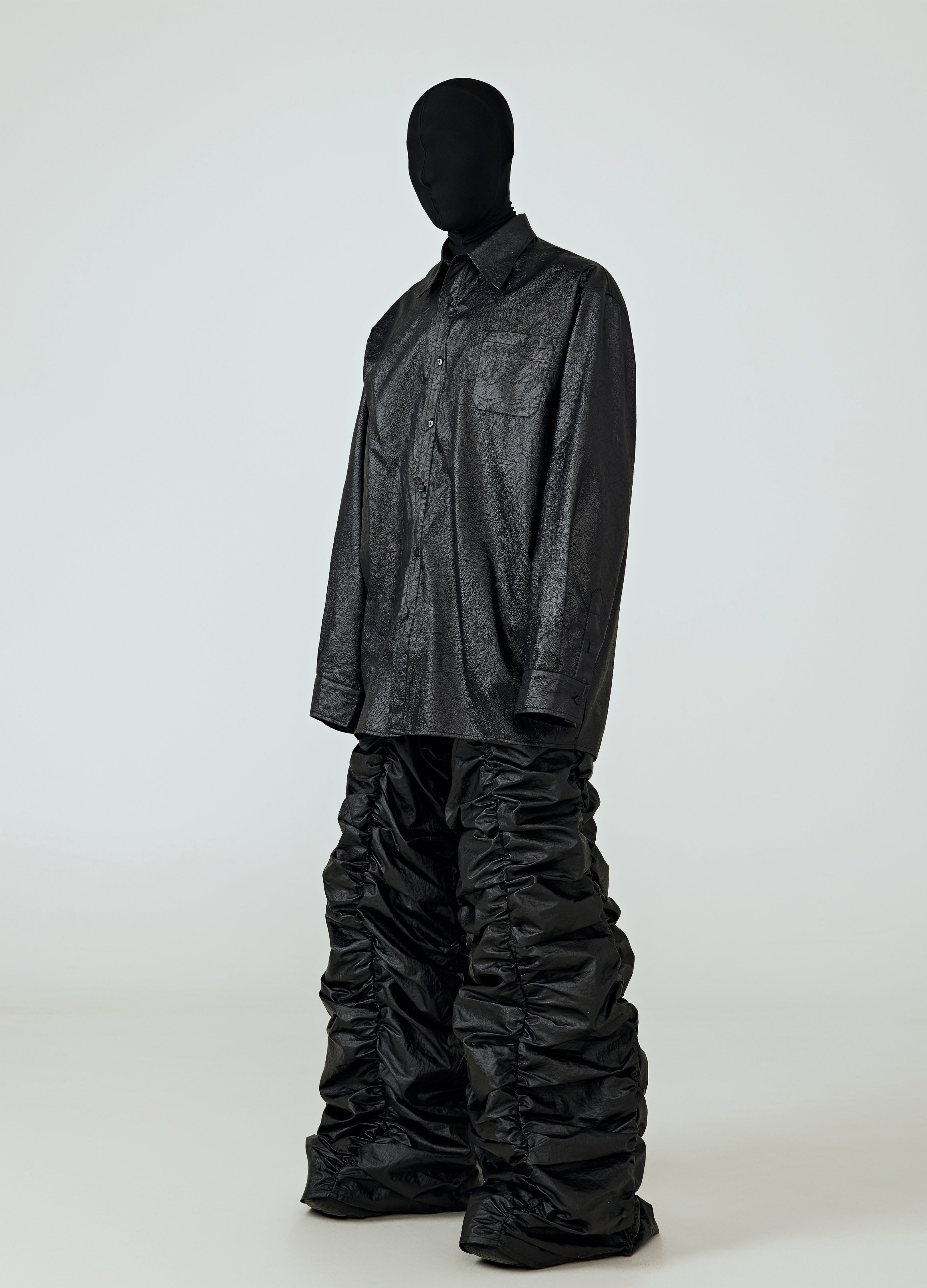 CAMICIA PIEGATA SCURA 25SS