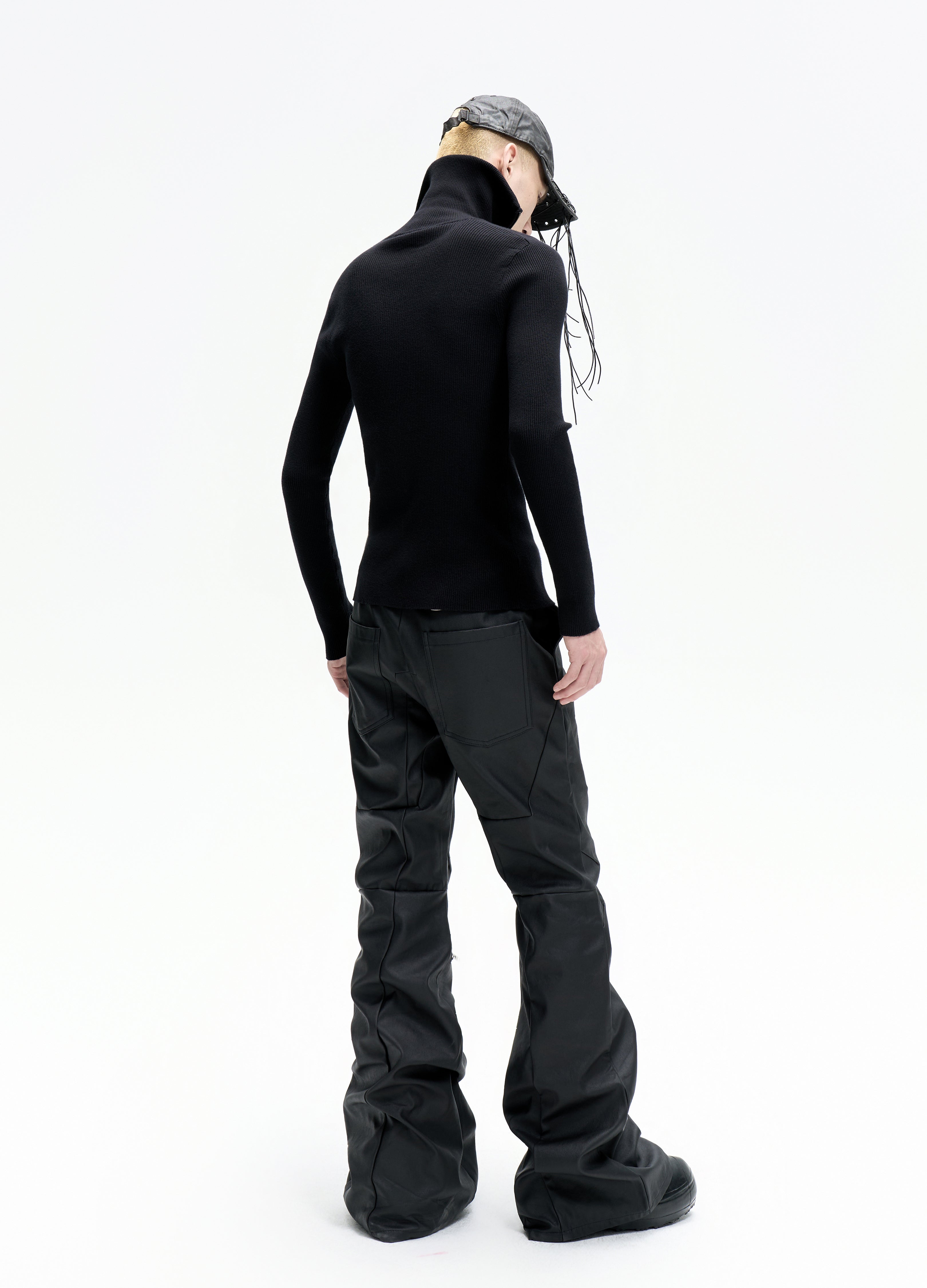 25FW DUAL-ZIP HIGH NECK KNIT