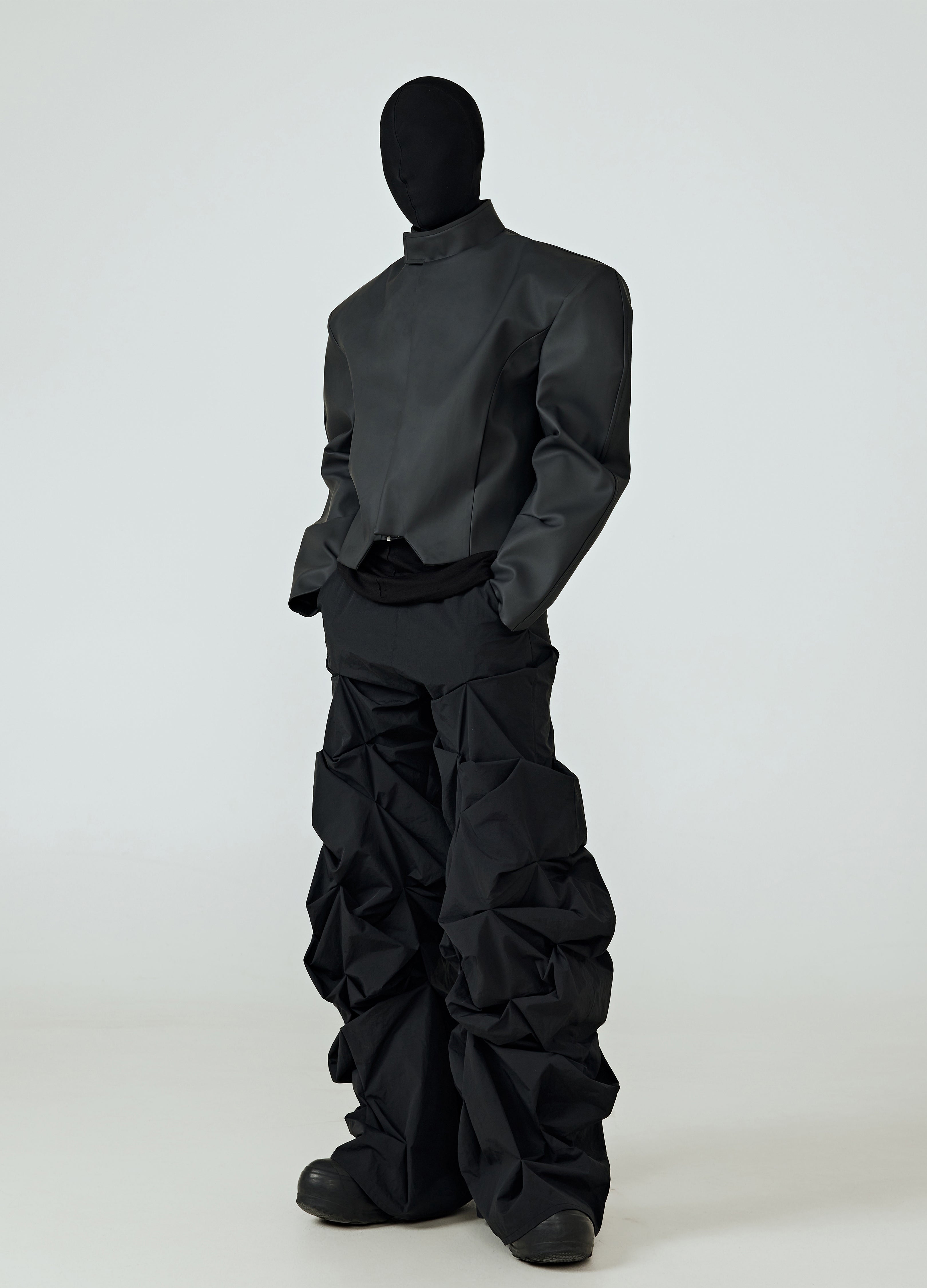 GIACCA A SPALLE LARGHE OPACA 25SS