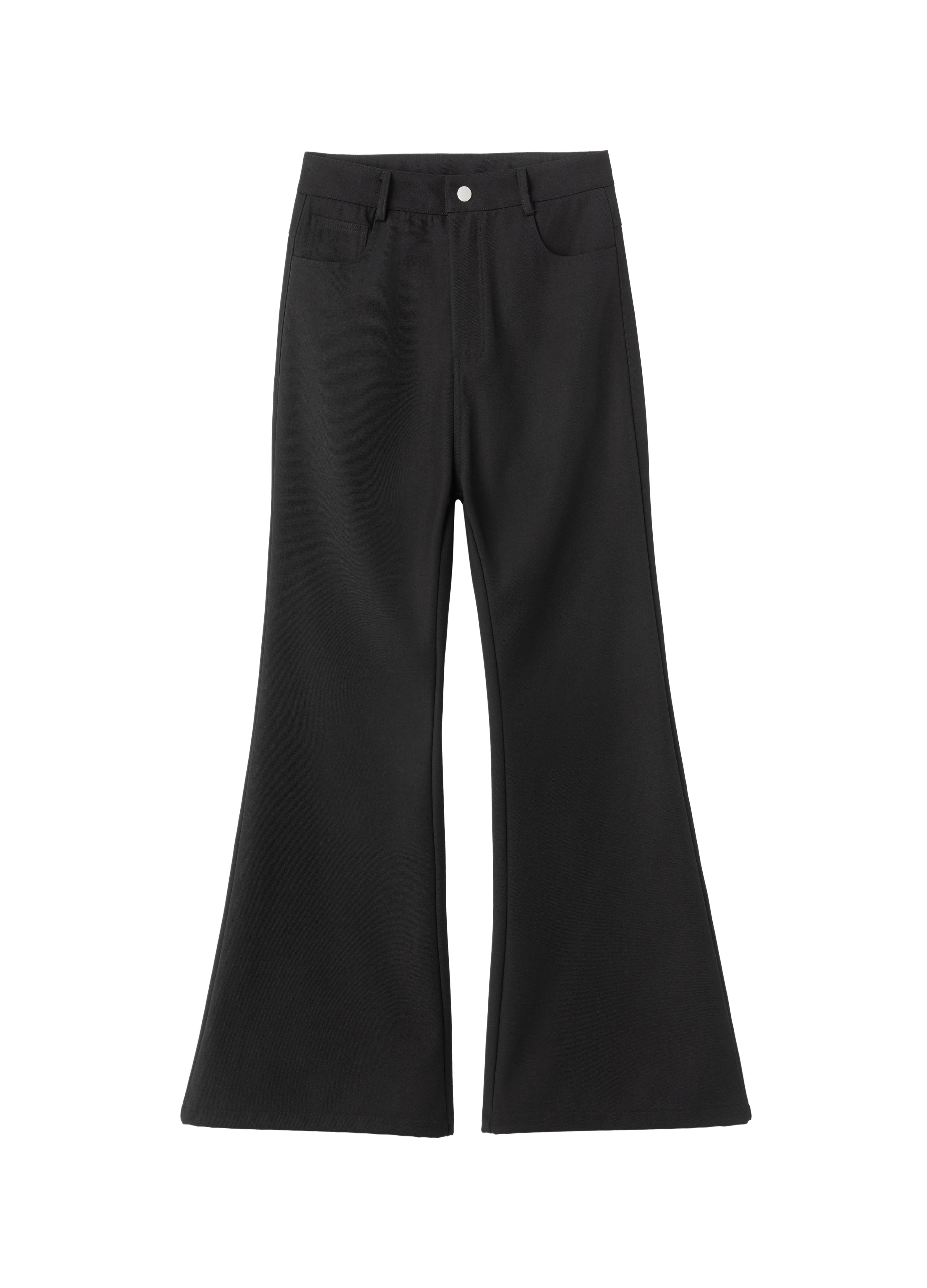 26SS CLASSIC STRAIGHT BLACK TROUSERS