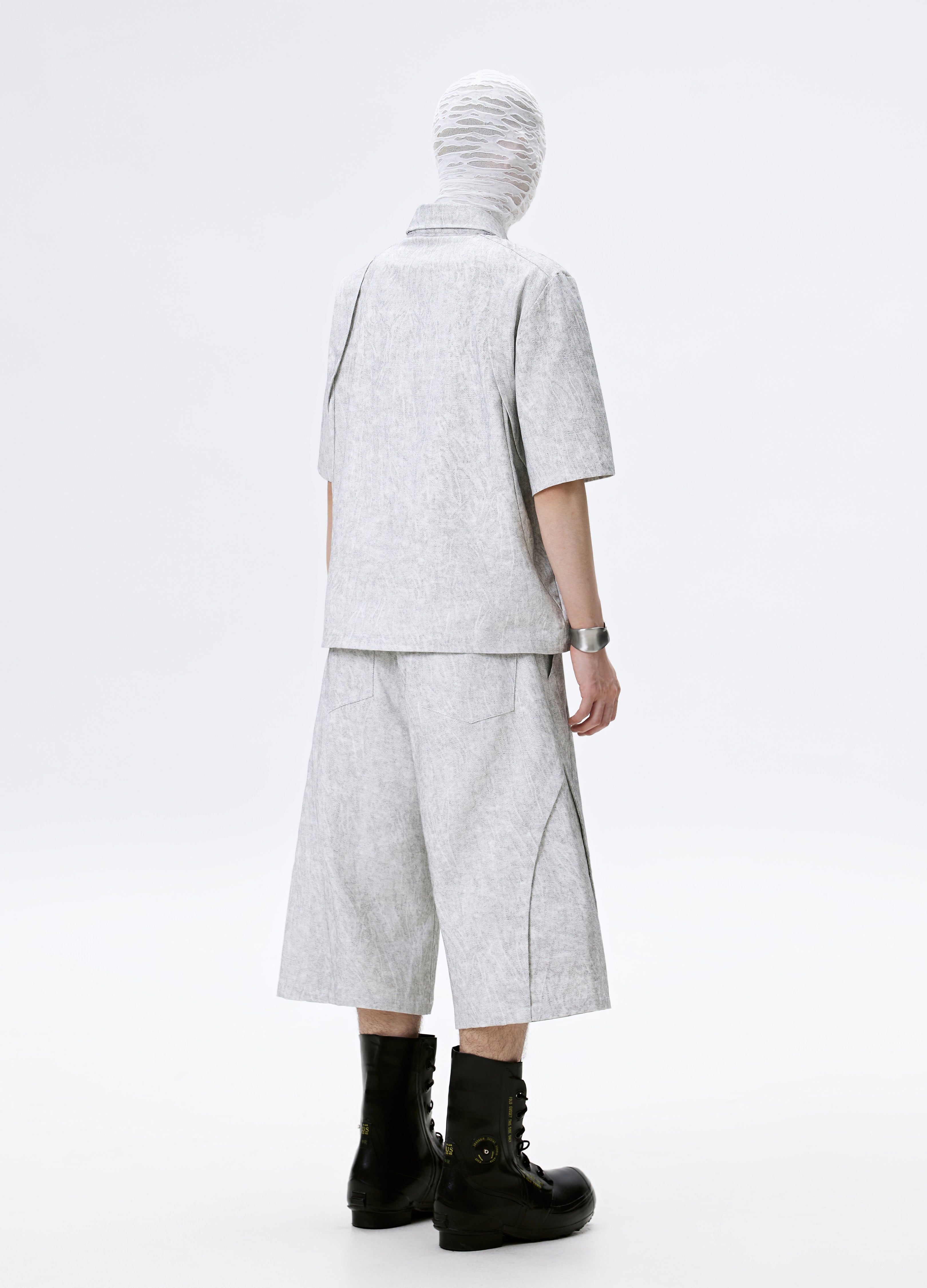 PANTALONCINI GAMBA LARGA GREYBARK 25SS