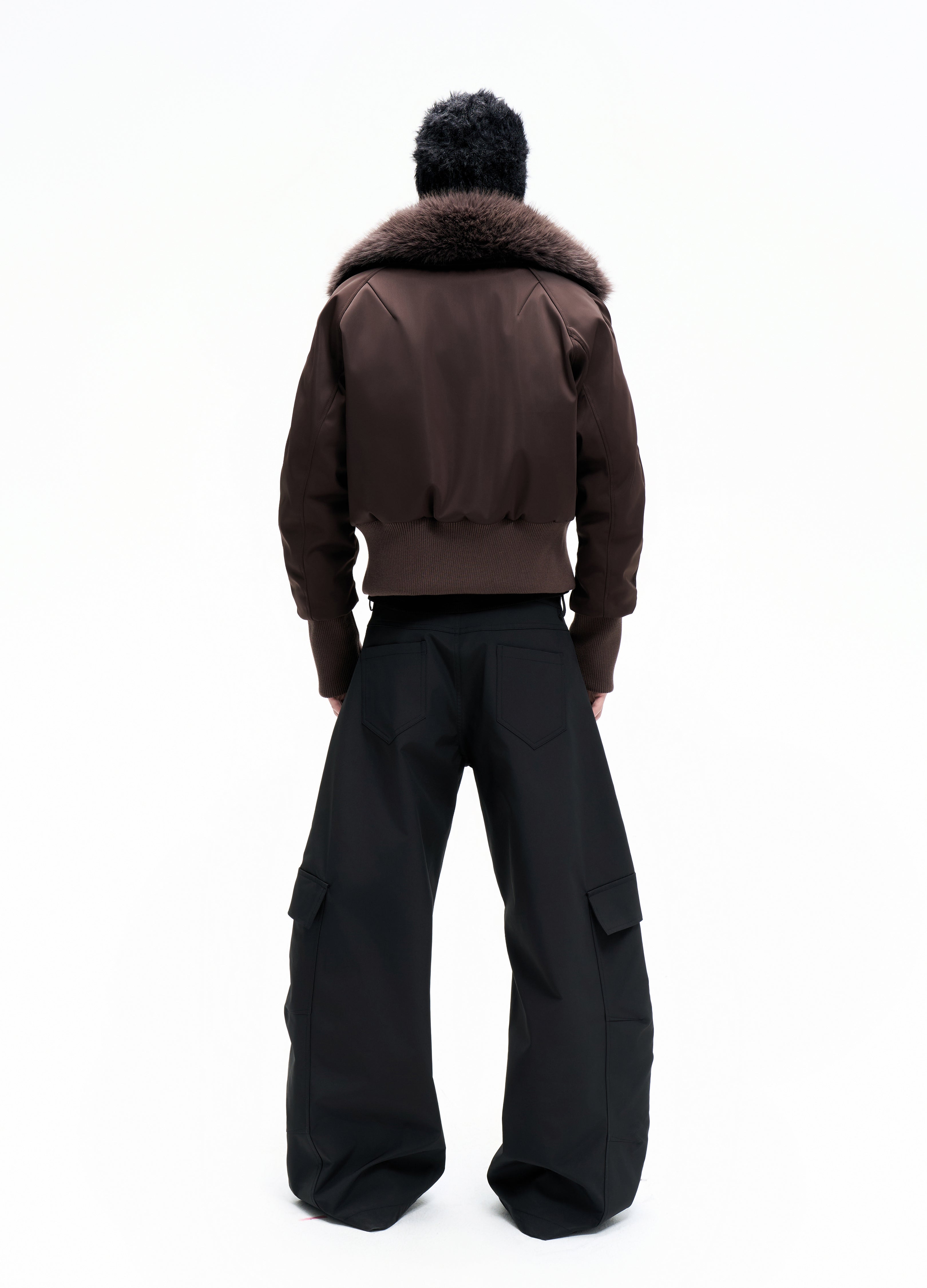 25FW FUR HOODED PARKA JACKET