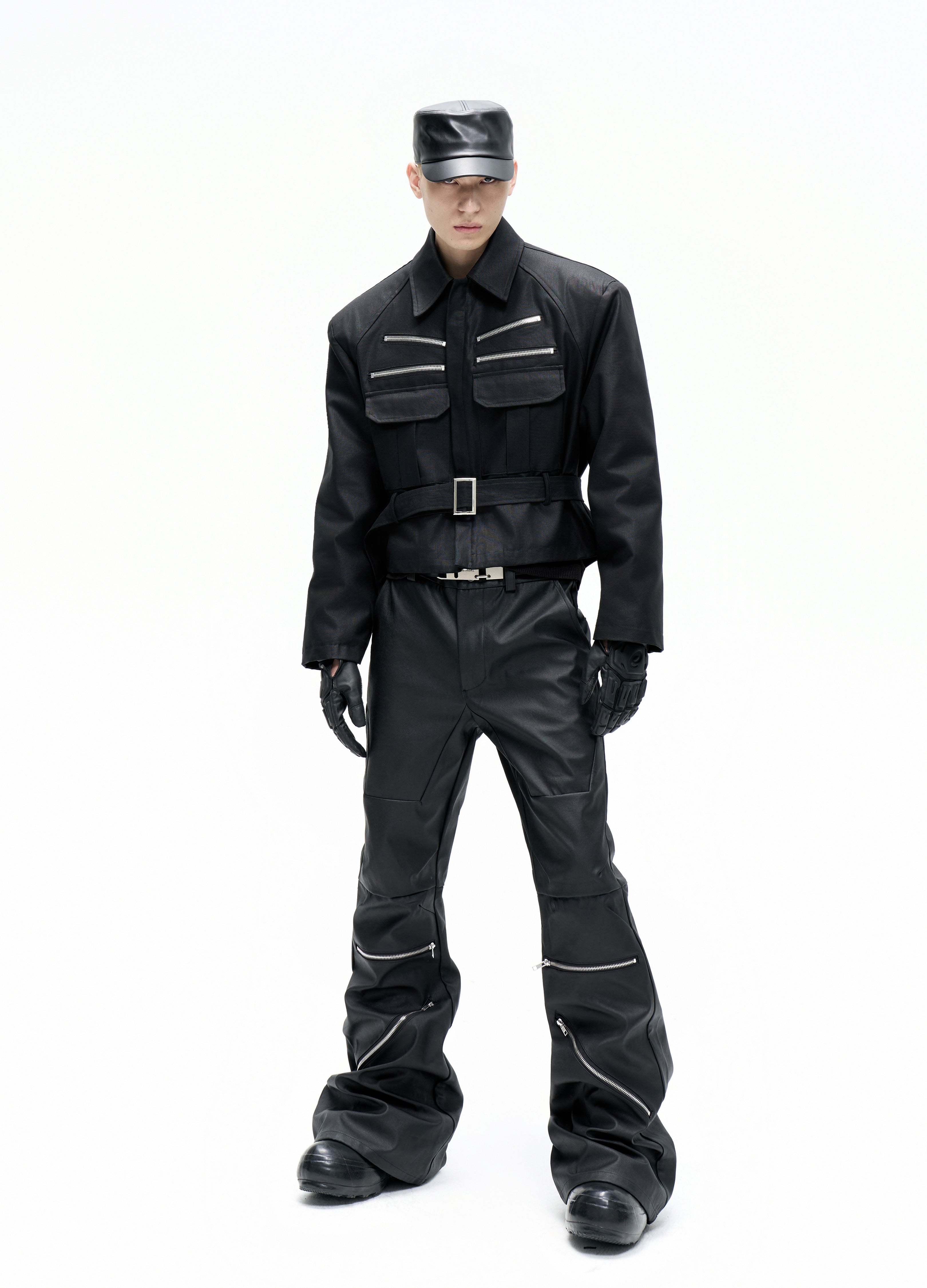 25FW TIE-WAIST FUR PARKA